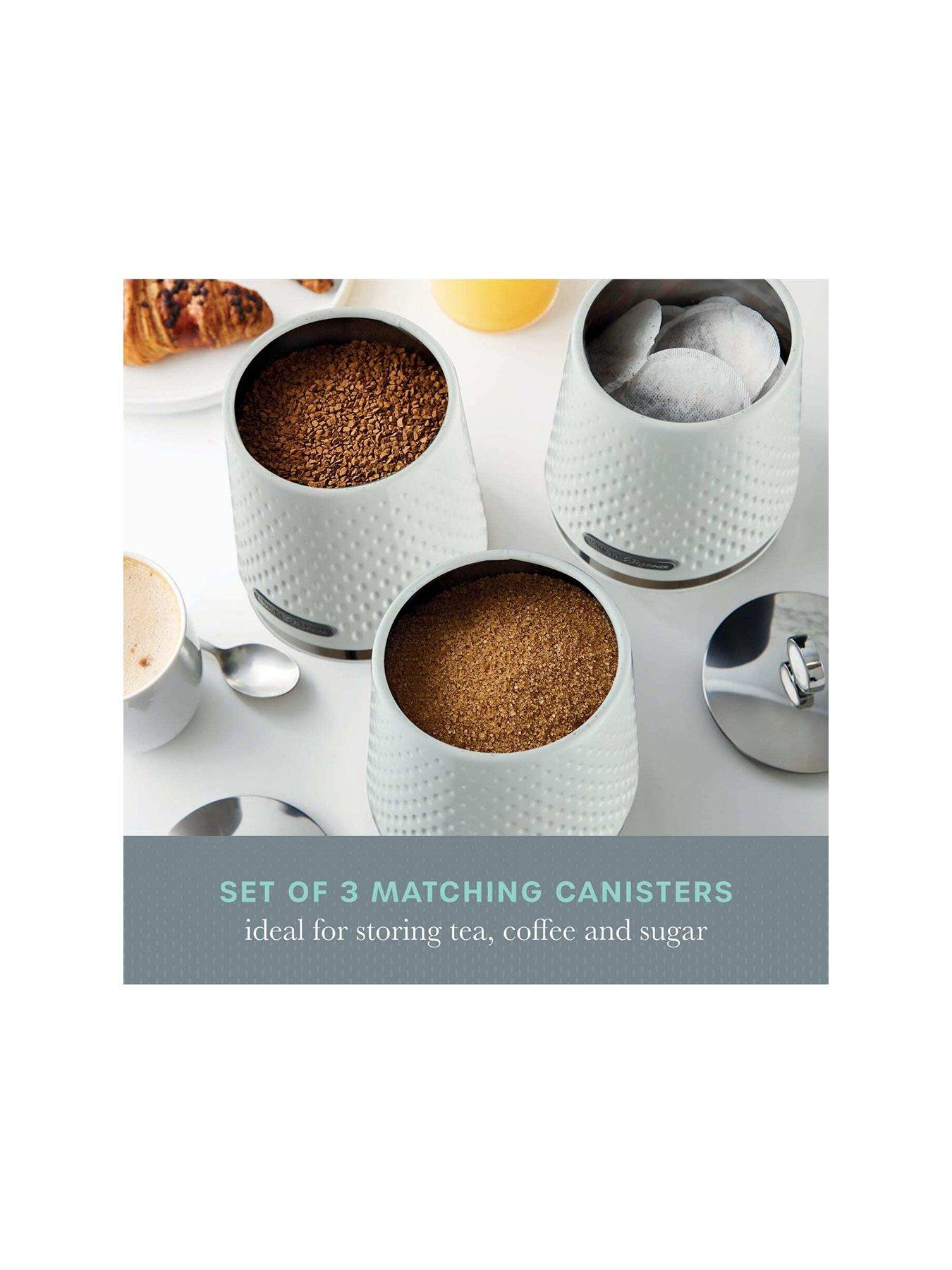 Image 2 of 6 of Swan Swan Elegance Set Of 3 Canisters