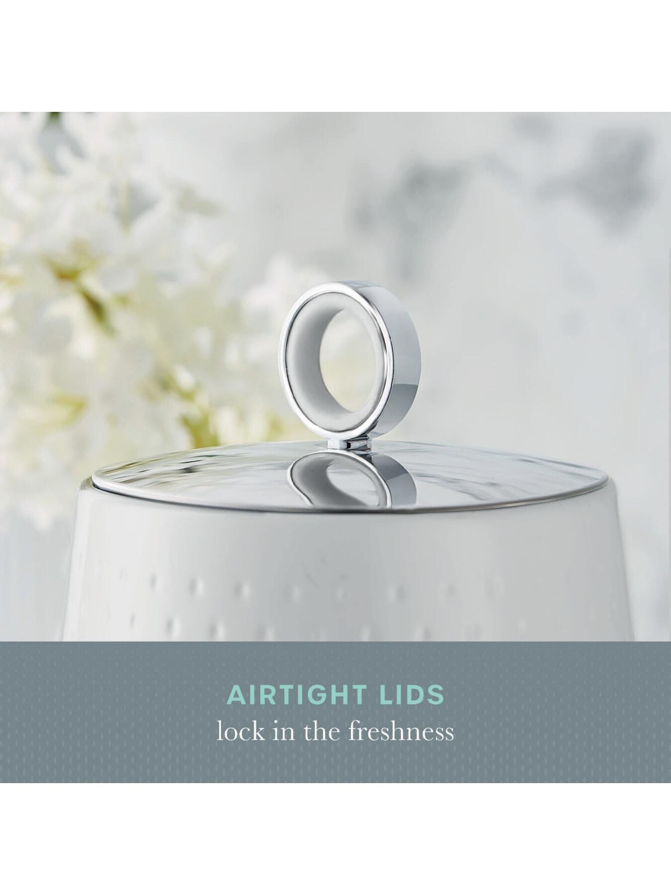 Image 4 of 6 of Swan Swan Elegance Set Of 3 Canisters