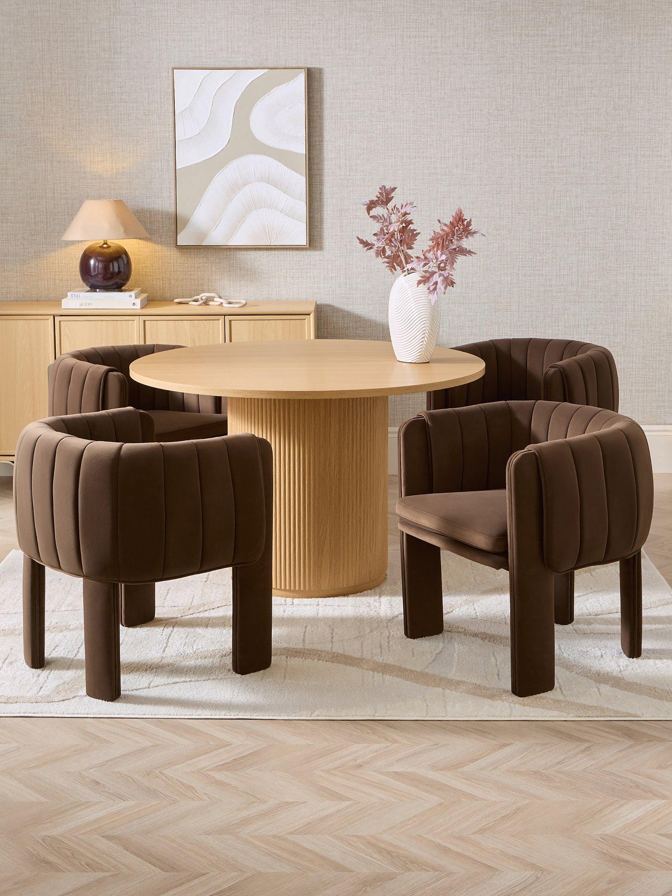 the-very-collection-carina-oak-120cm-round-dining-table-amp-4-mila-chocolate-chairs-fscreg-certified