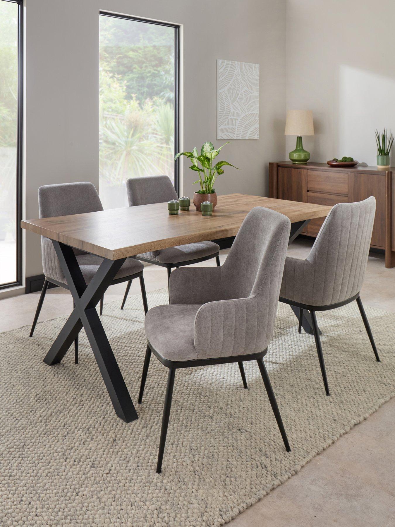 the-very-collection-mathers-160cm-dining-table-4-nina-light-grey-chairsfront