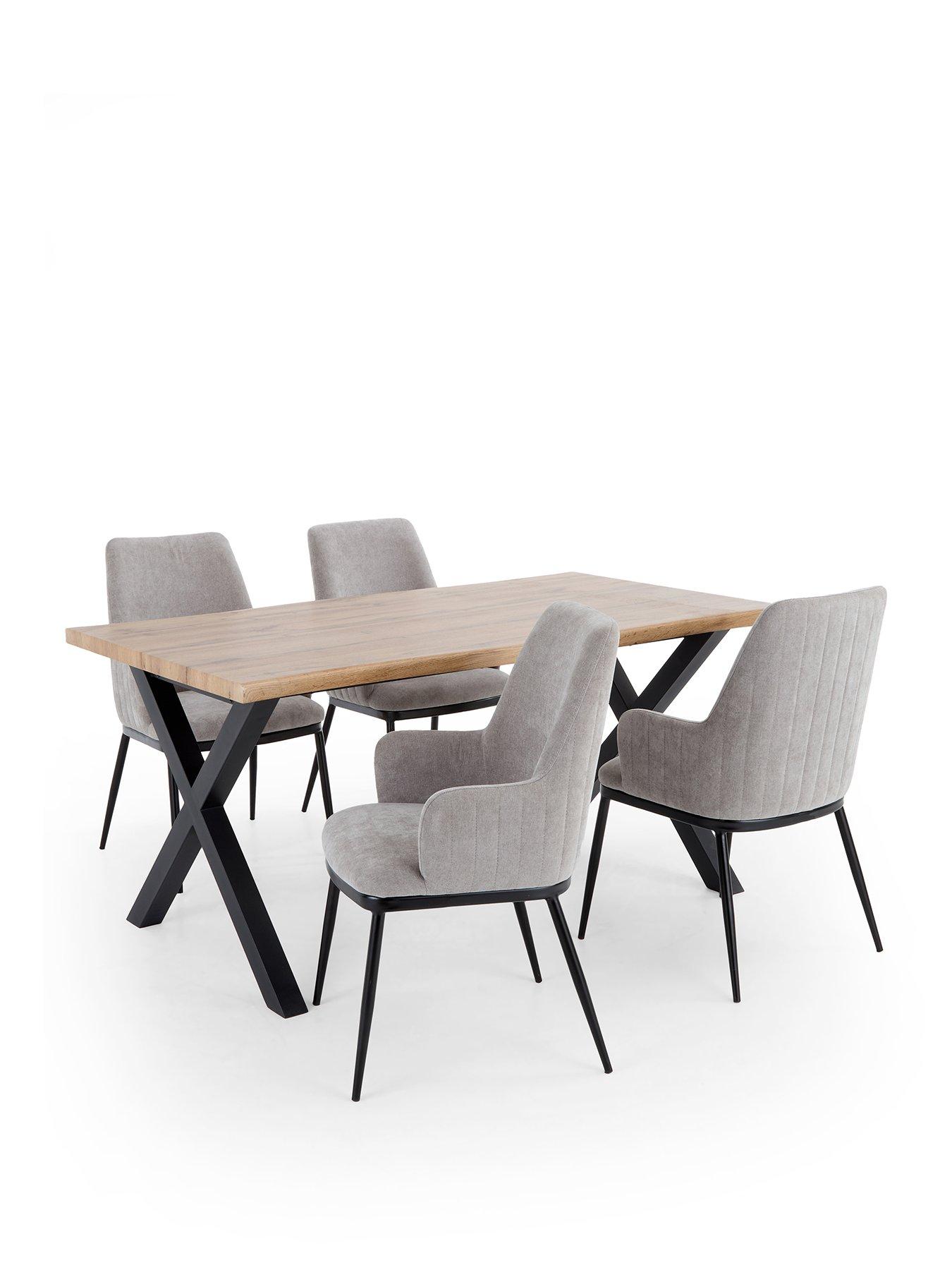 the-very-collection-mathers-160cm-dining-table-4-nina-light-grey-chairsstillFront