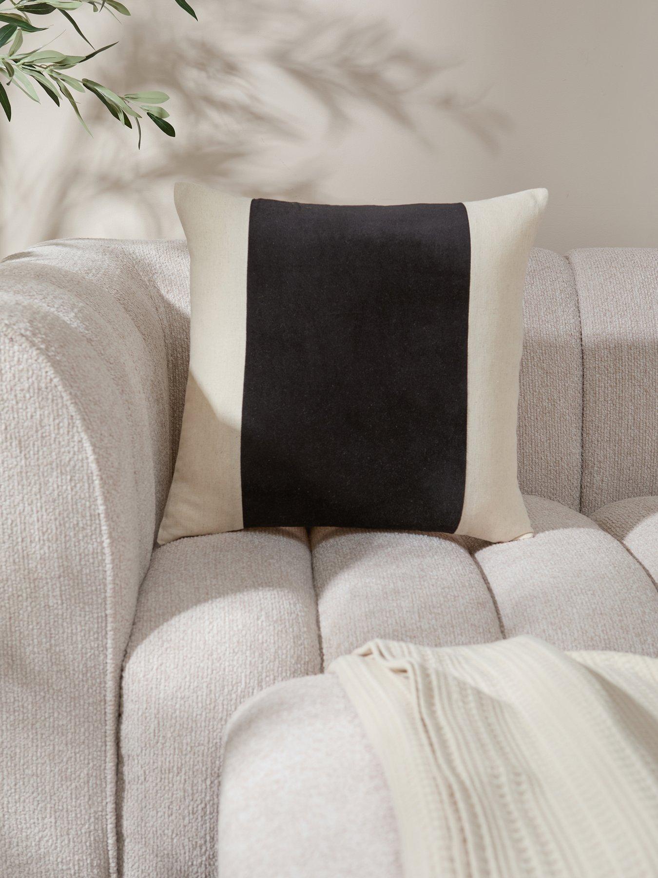 Michelle Keegan Home Velvet Panel Square Cushion Cover
