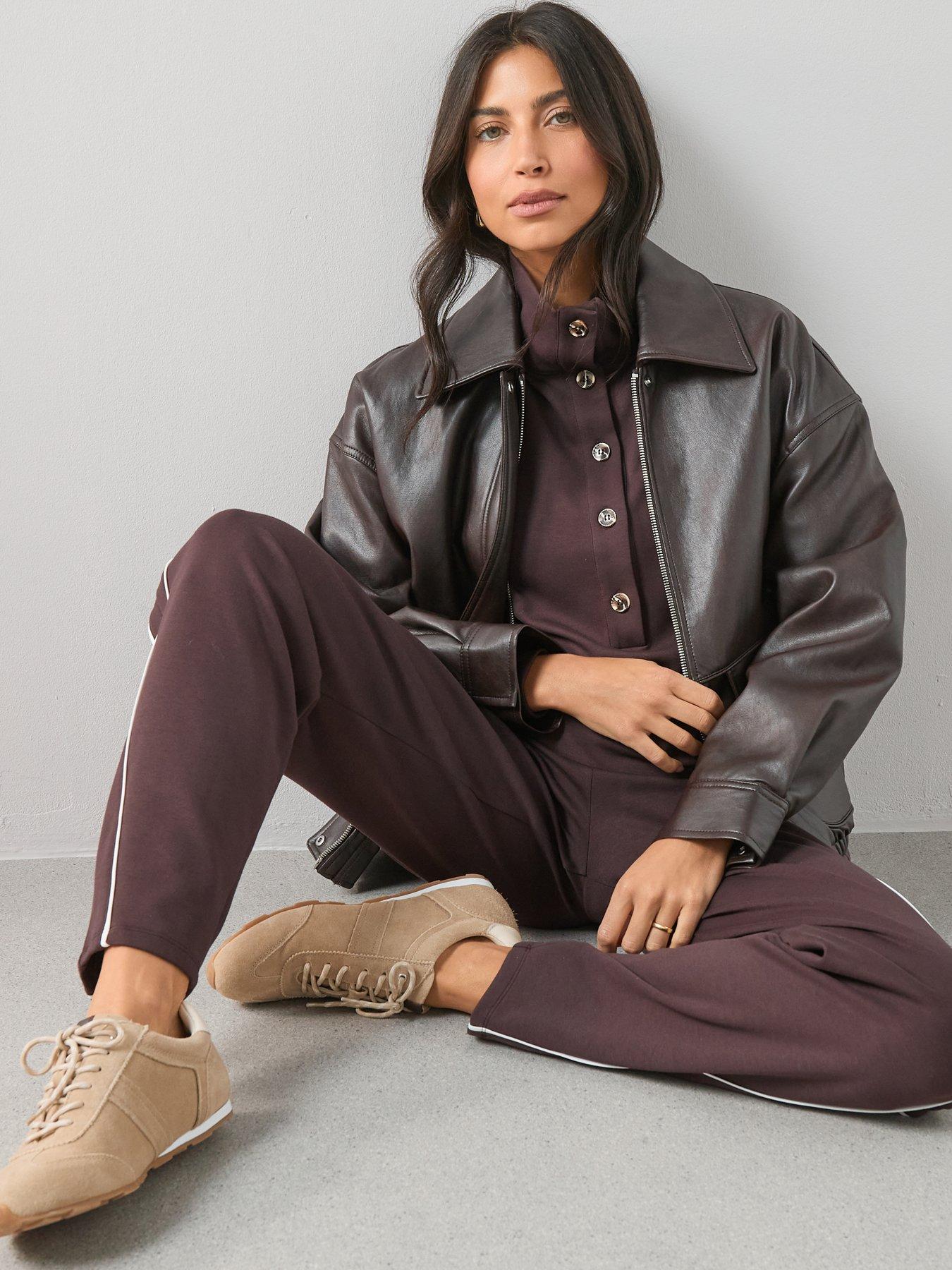 the-very-collection-funnel-neck-soft-touch-modal-top-brownback