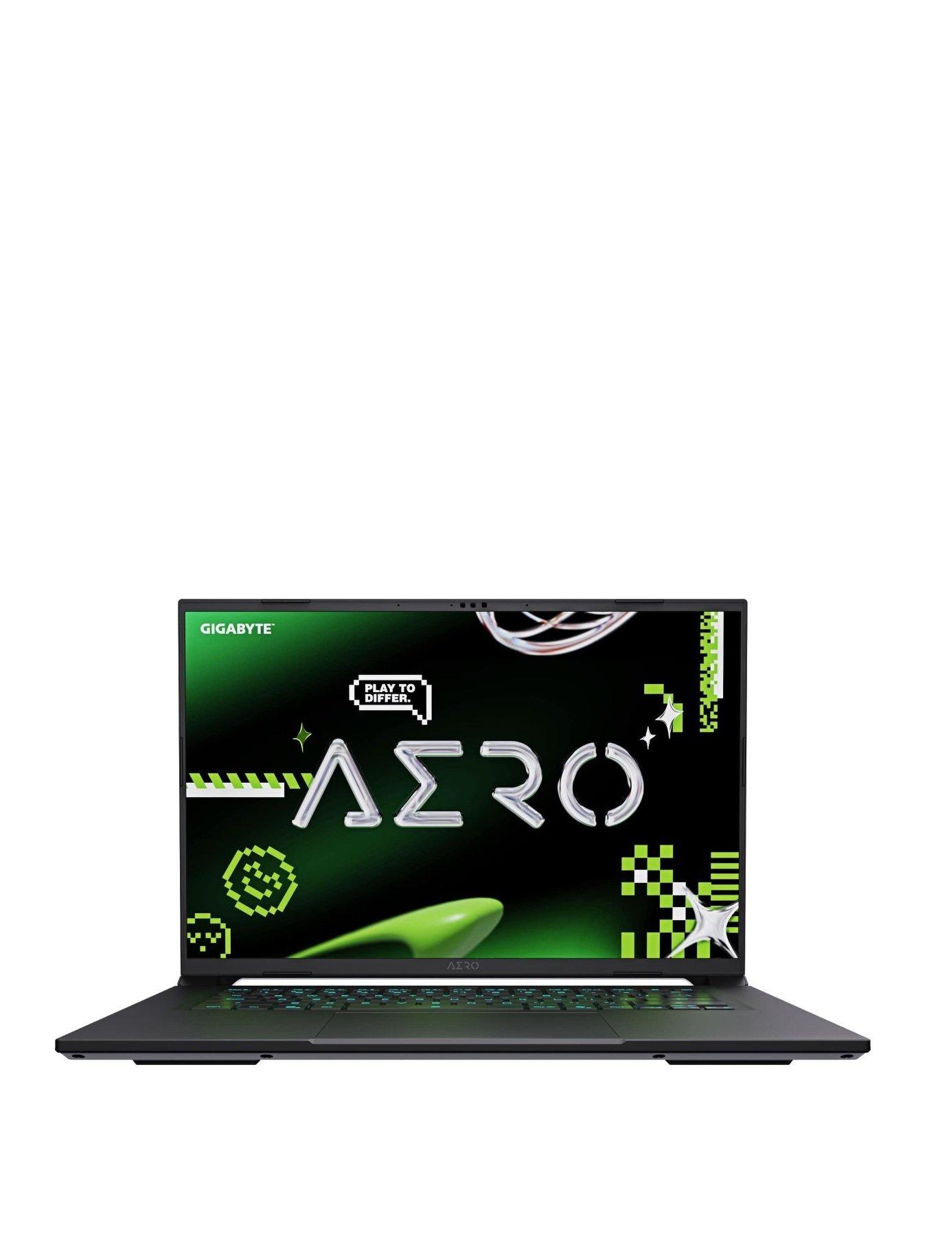 GIGABYTE Aero X16 1VH Copilot+ PC Gaming - 16in 165Hz QHD+, GeForce RTX 5060, AMD Ryzen AI 7 350, 16GB RAM, 1TB SSD - White