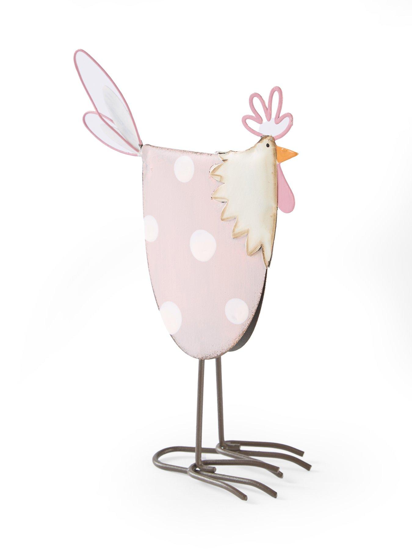 heaven-sends-pink-and-grey-metal-chicken-set-ofnbsp2outfit
