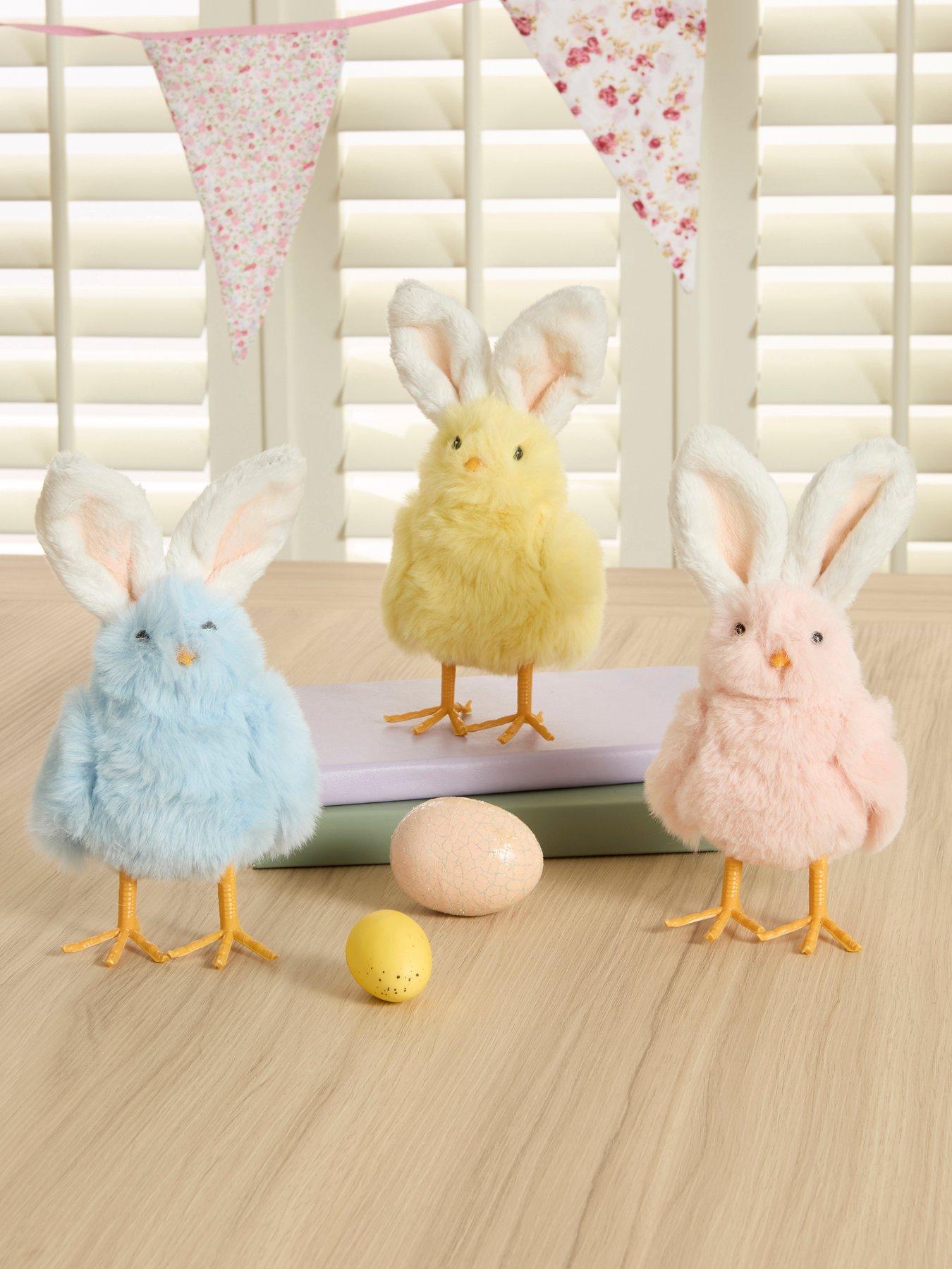 heaven-sends-pink-yellow-blue-fluffy-chicks-with-earsfront