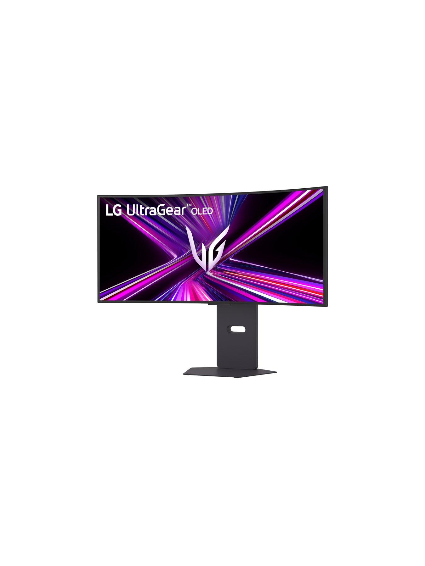 lg-34in-oled-qhd-240hz-gaming-monitor-with-usb-c-speakers-height-adjustable-standstillFront