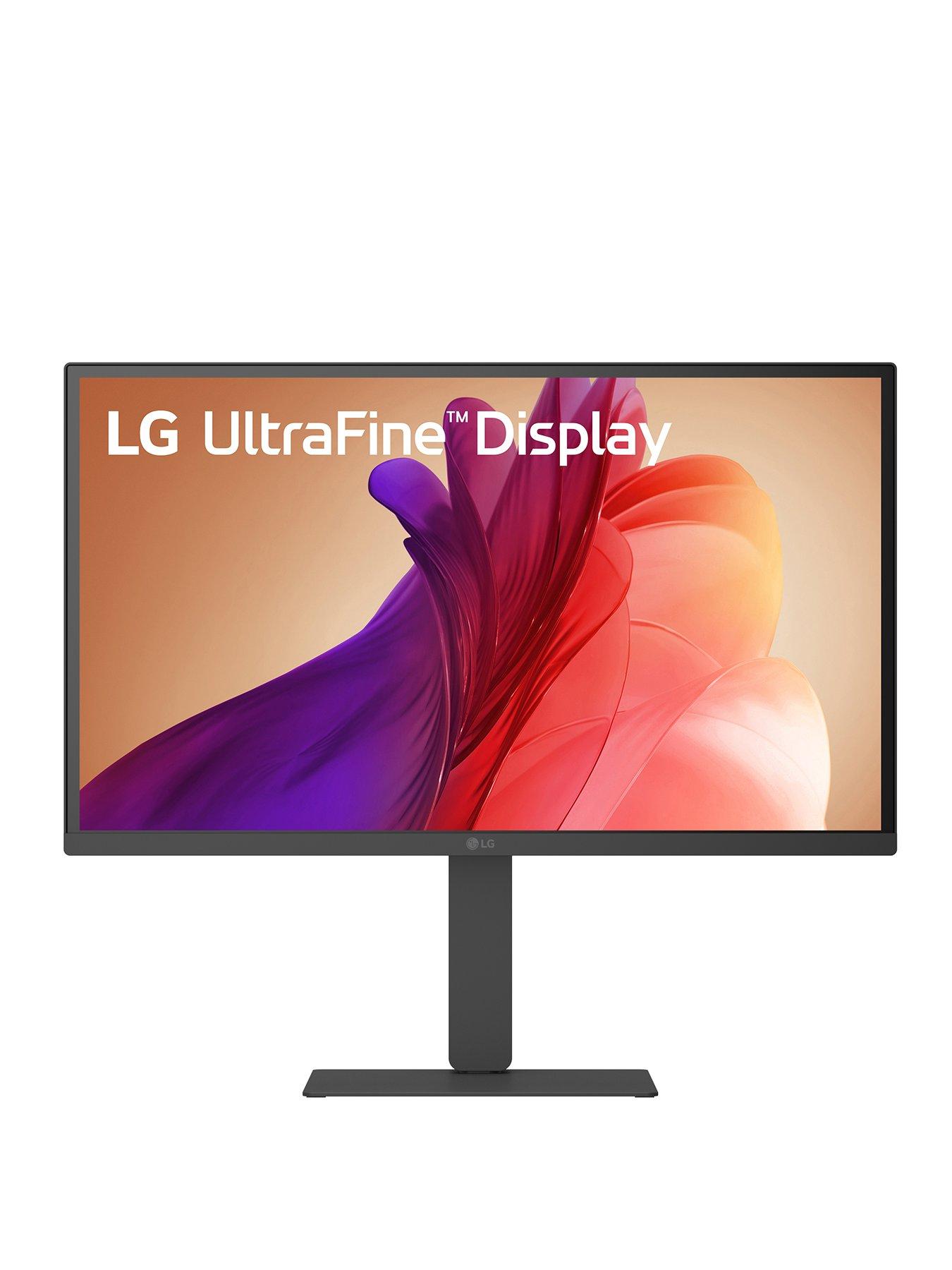 LG 27in IPS 4K UHD Monitor with USB-C (90w PD) Speakers & Height Adjustable Stand