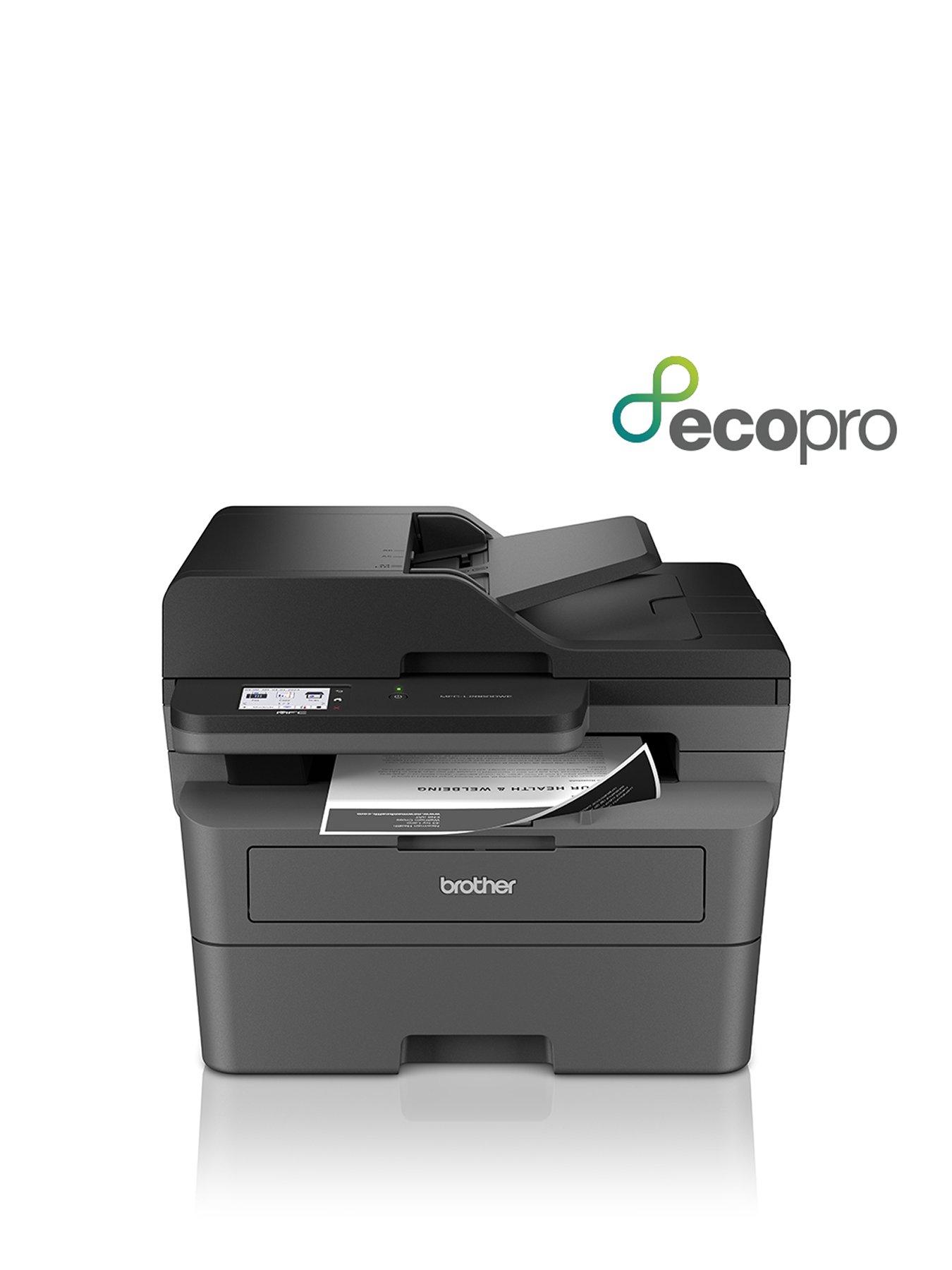 Brother Brother MFC-L2800DW Monochrome All-in-One Wireless Laser Printer with Fax