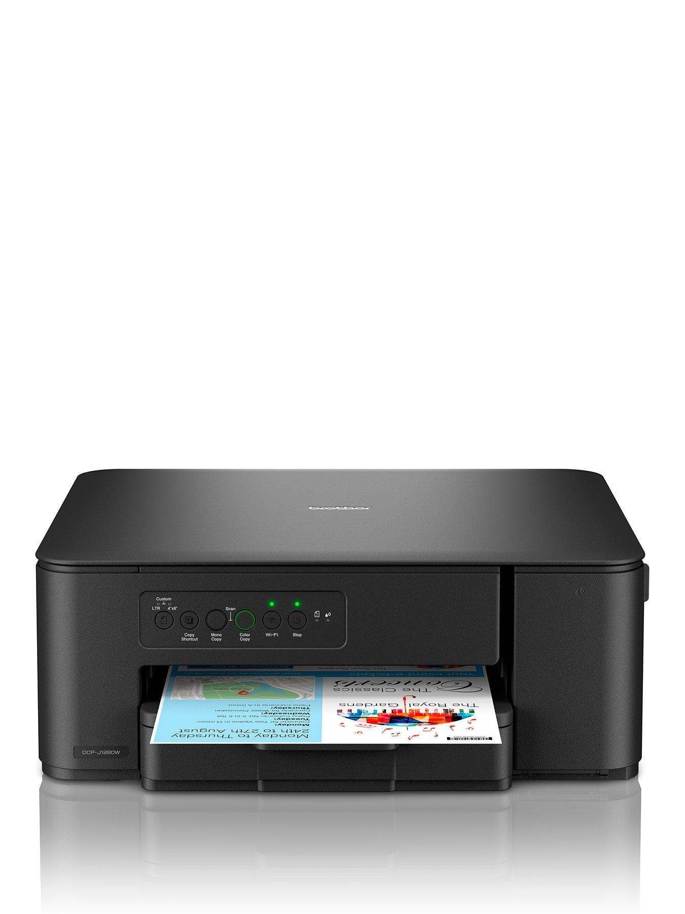Brother Brother DCP-J1260W Compact 3-in-1 Wireless Inkjet Printer