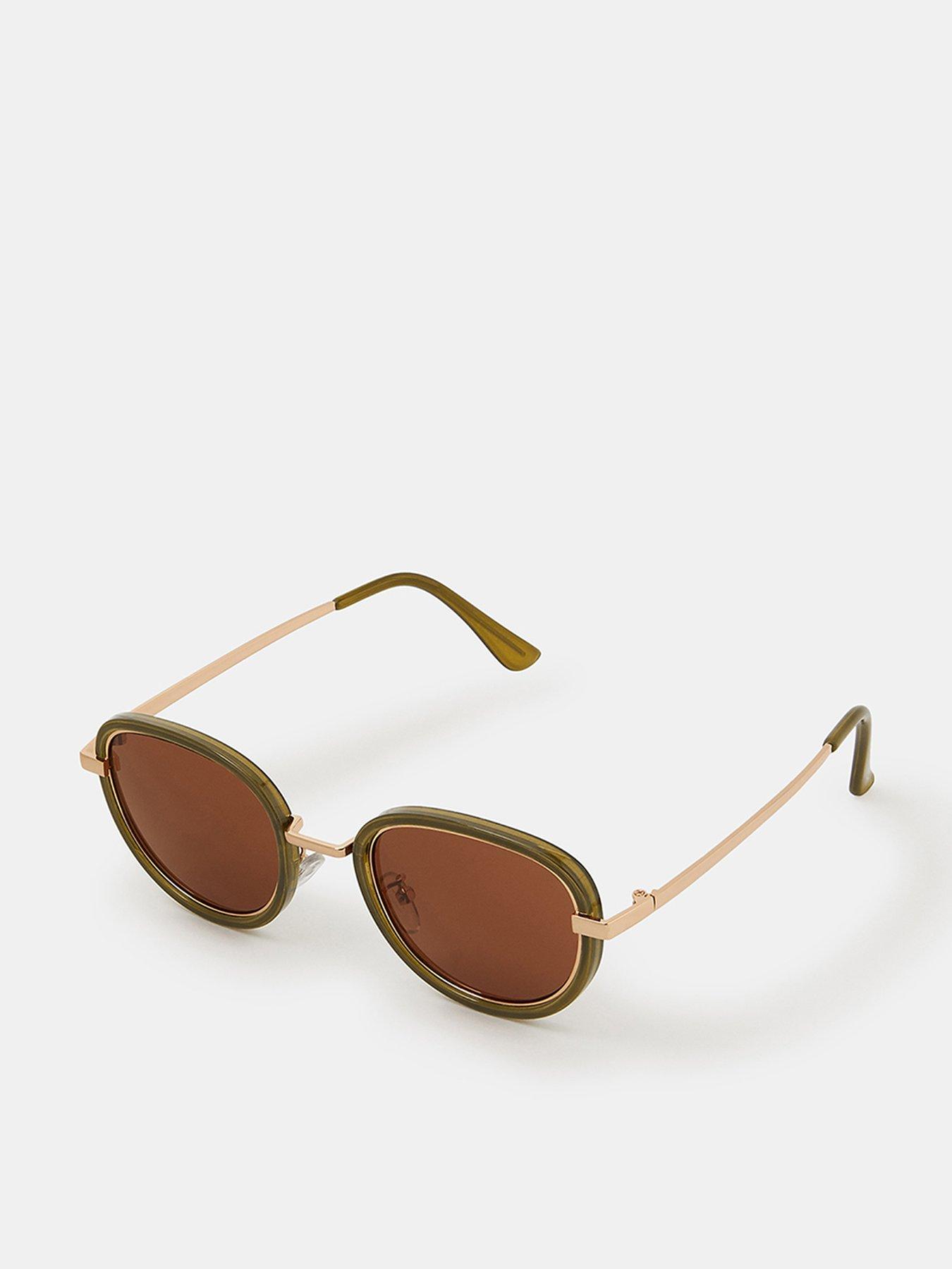 Image 1 of 2 of Accessorize Preppy Metal Sunglasses