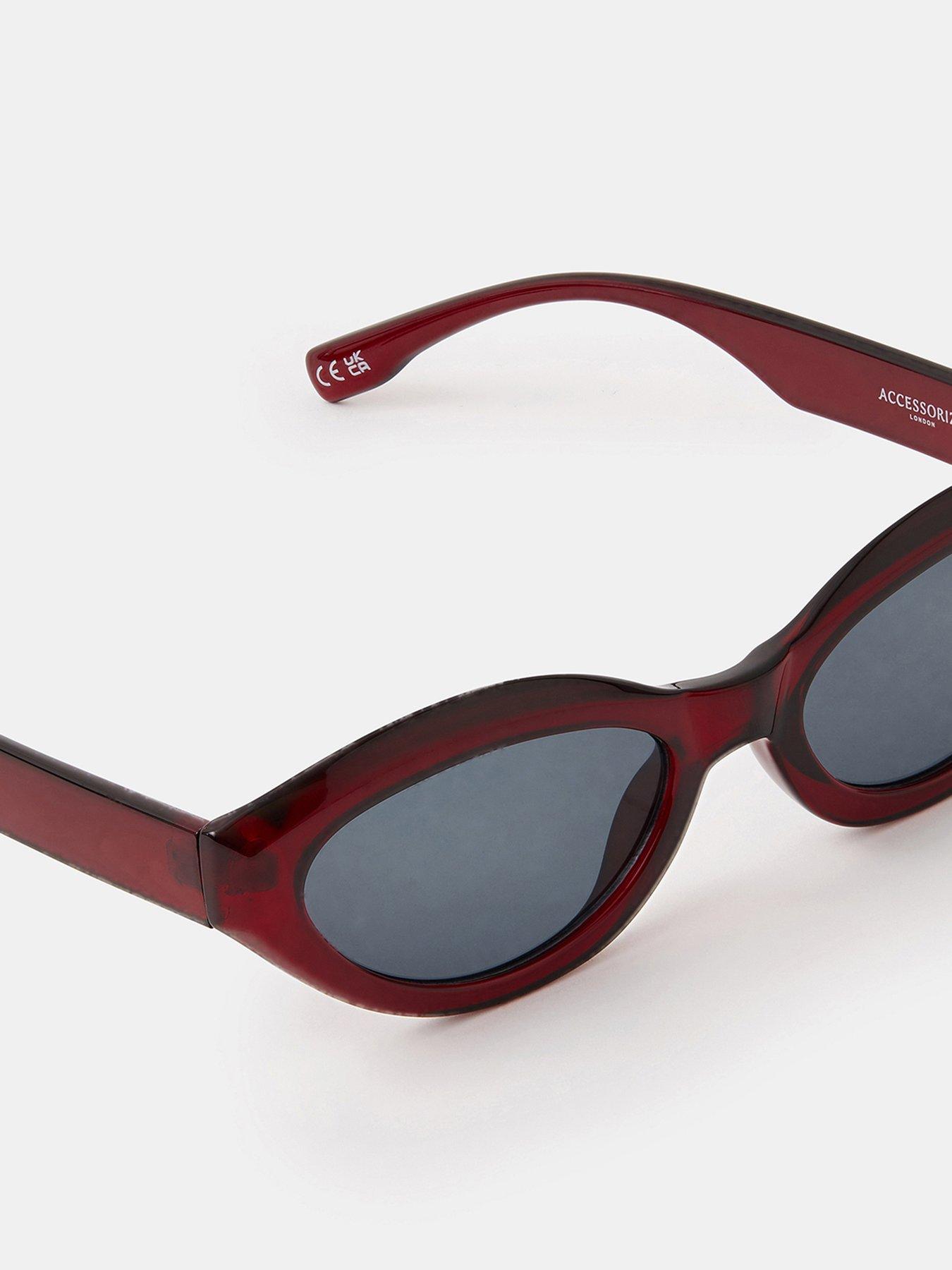 Image 3 of 3 of Accessorize Oval Cat Eye Sunglasses
