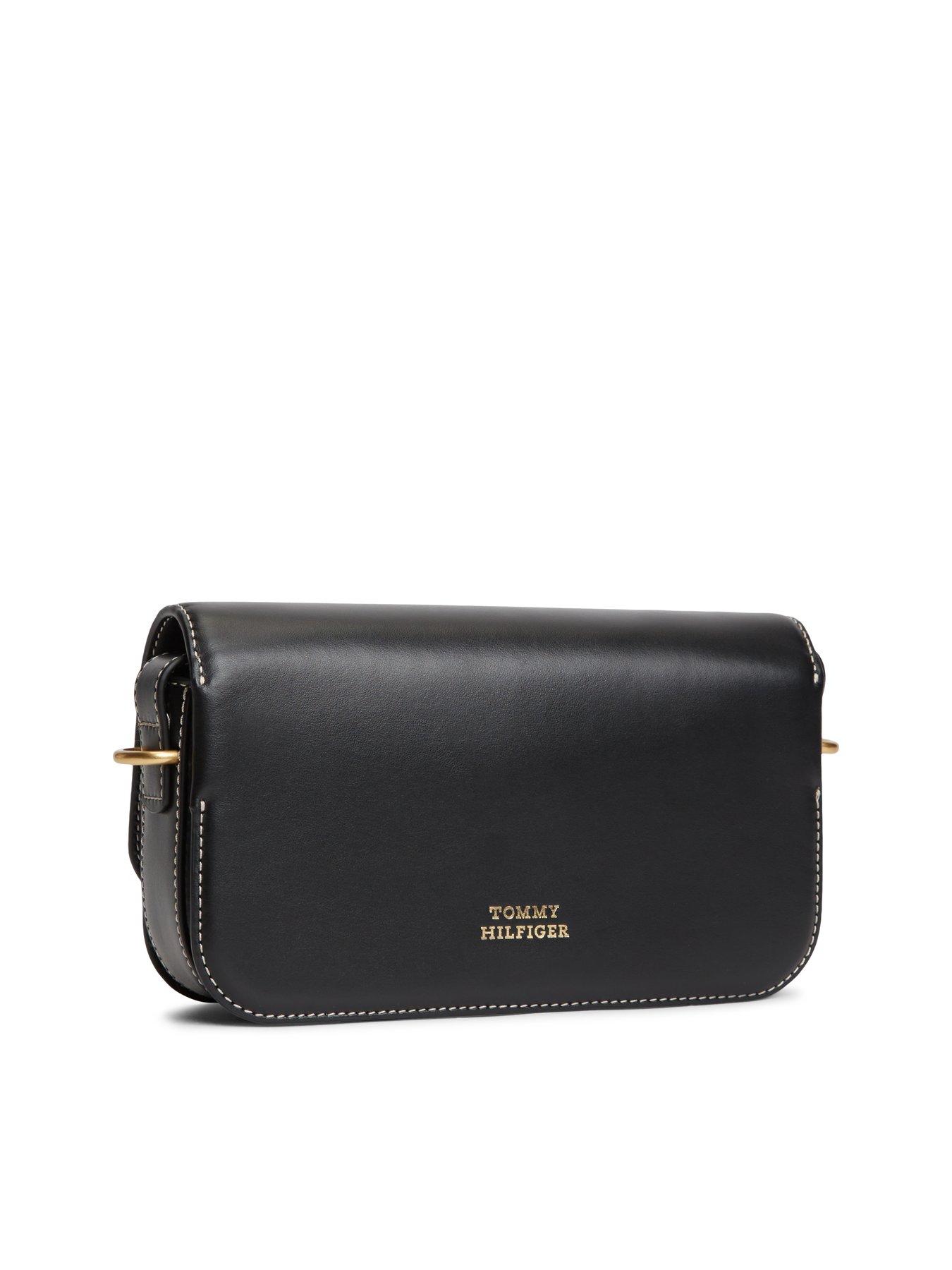 tommy-hilfiger-script-flap-leather-crossbody-bag-blackback