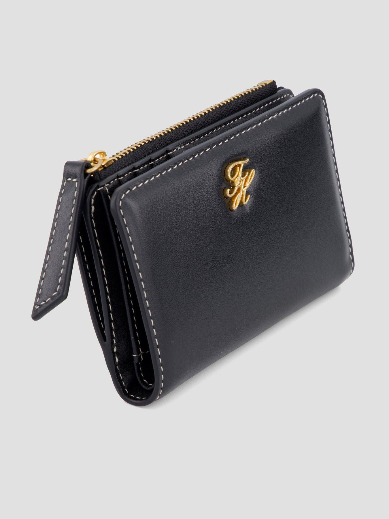 Image 2 of 5 of Tommy Hilfiger Leather Purse - Black