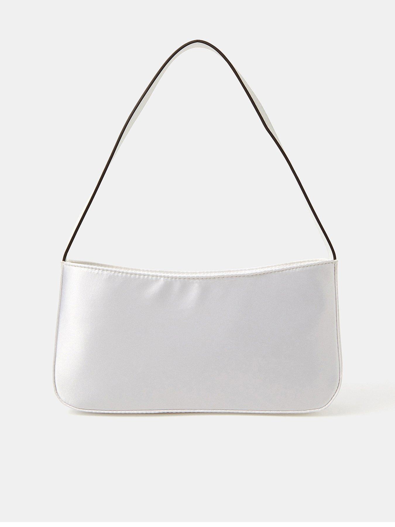 Image 1 of 5 of Accessorize Satin Shoulder Bag