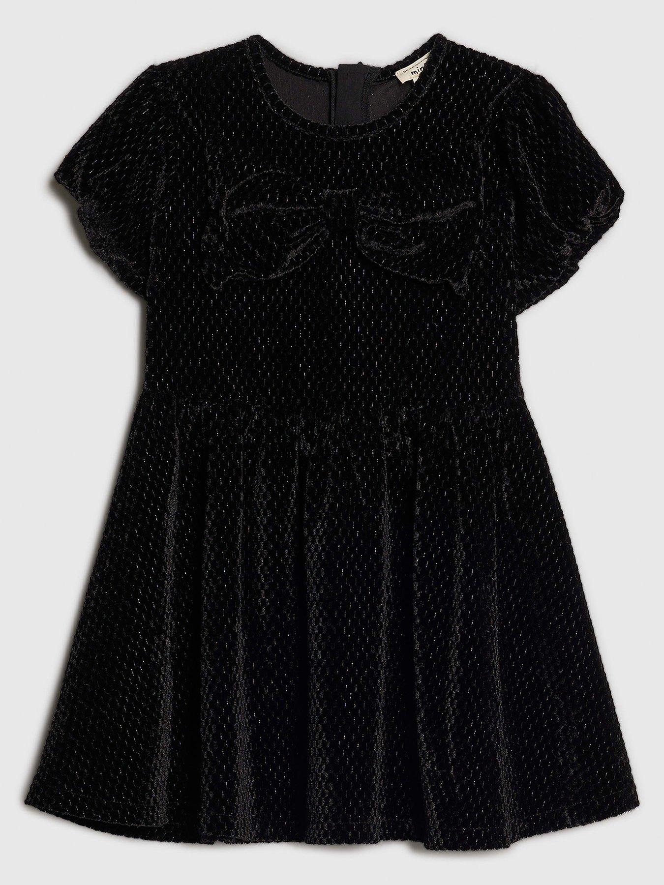 edikted black mini dress Black Sequin Jack-O'-Lantern Dress