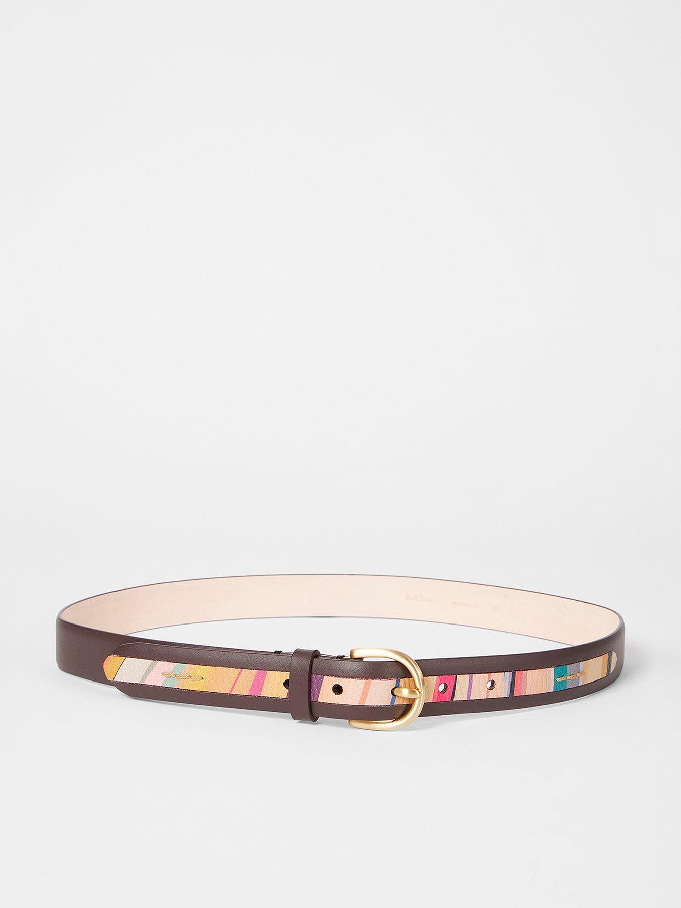 PS PAUL SMITH Swirl Belt - Brown