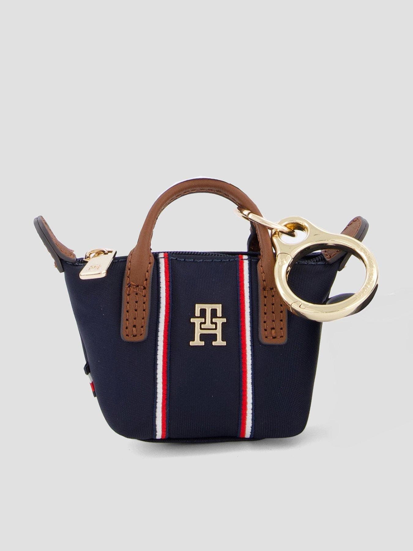 Image 1 of 5 of Tommy Hilfiger Tommy Hilfiger Charm Popette Bag - Navy