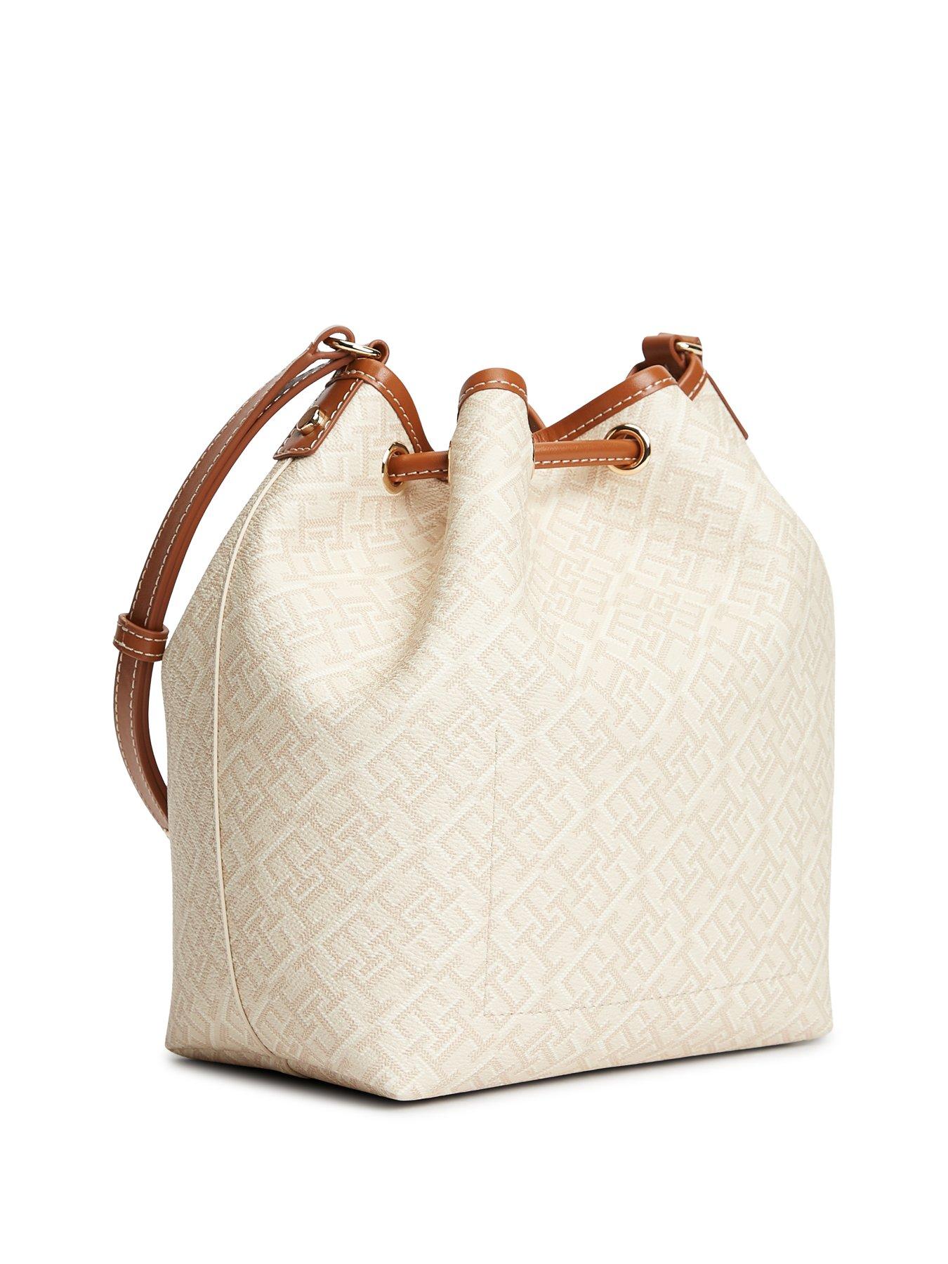 Image 2 of 4 of Tommy Hilfiger Th Monoplay Bucket Bag LE - Beige