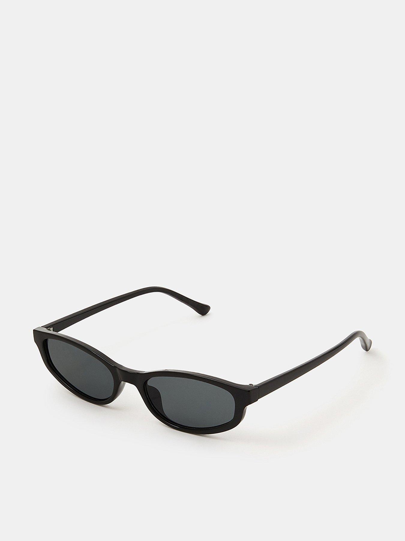 Accessorize Slim Rectangle Sunglasses