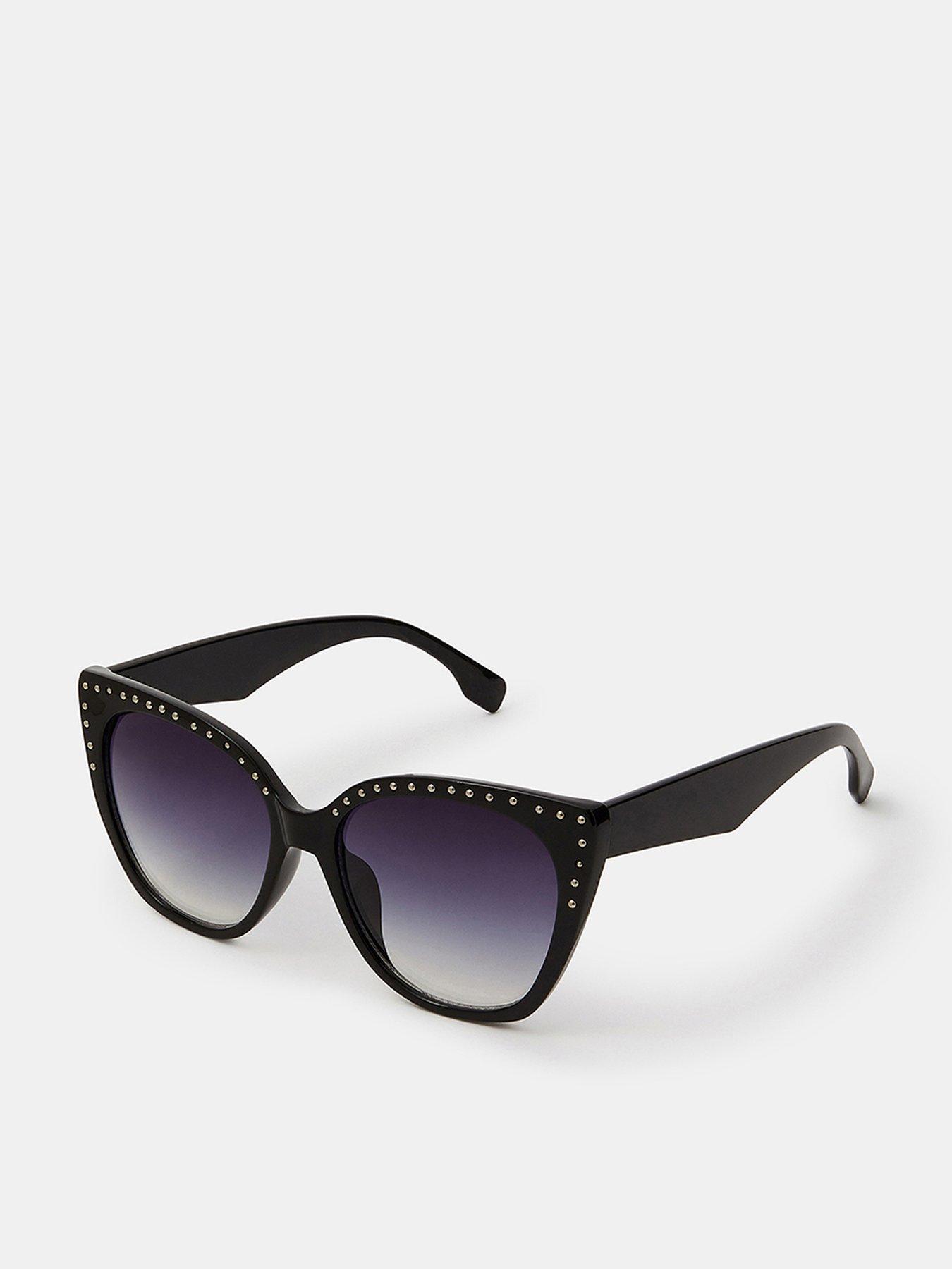 Accessorize Studded Cat Eye Sunglasses