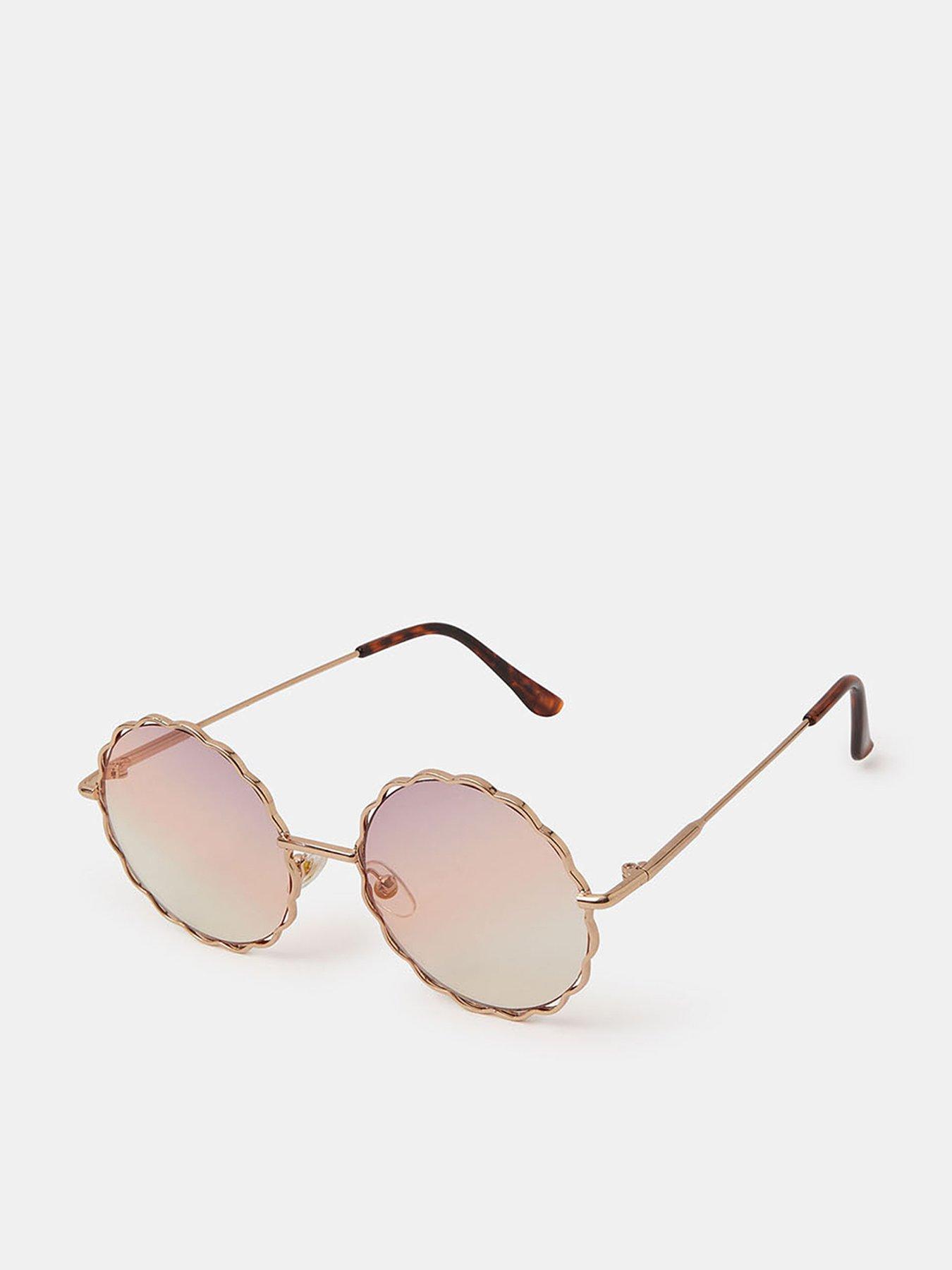 Accessorize Round Flower Sunglasses