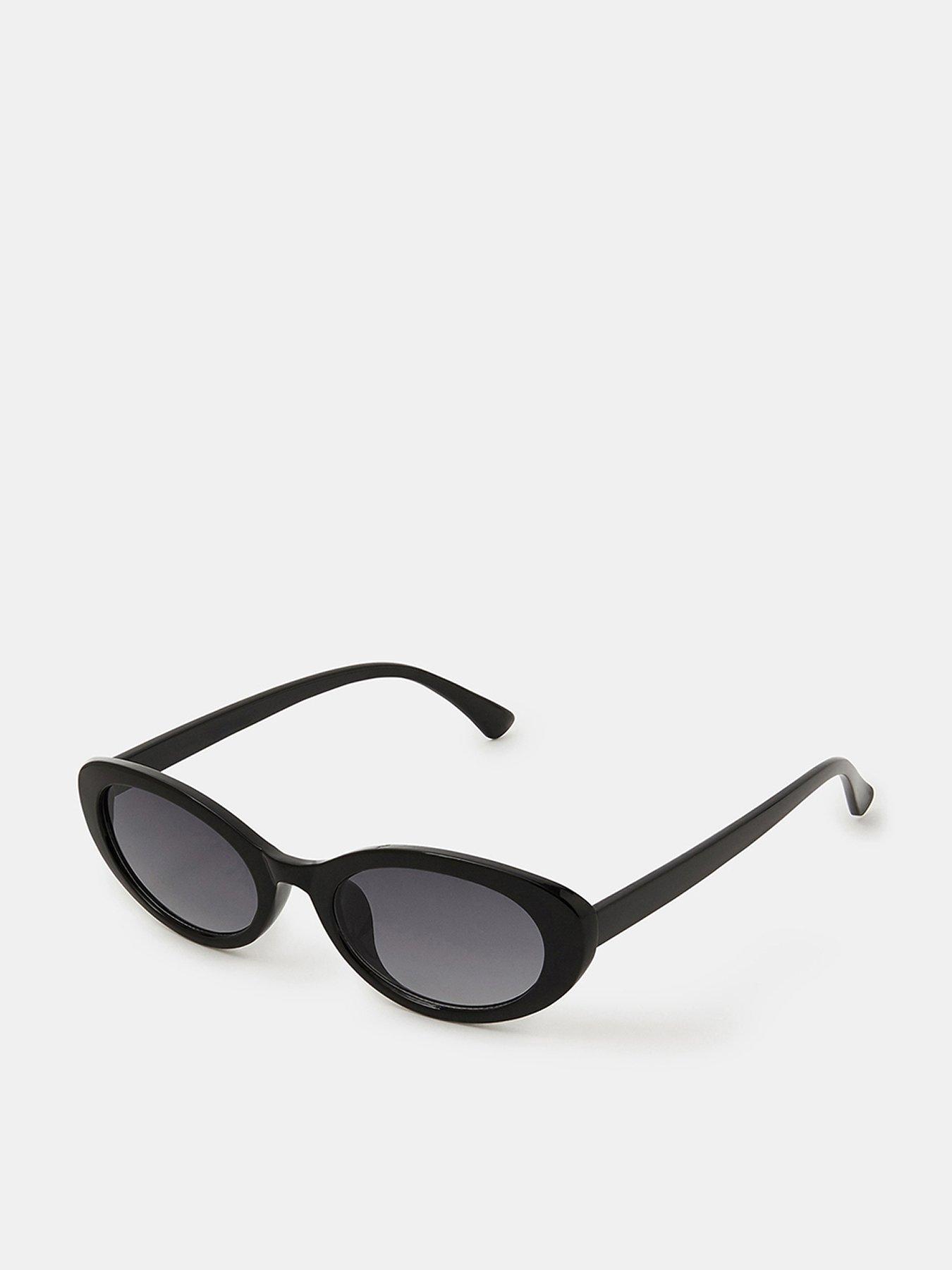 Image 1 of 3 of Accessorize Oval Resin Sunglasses