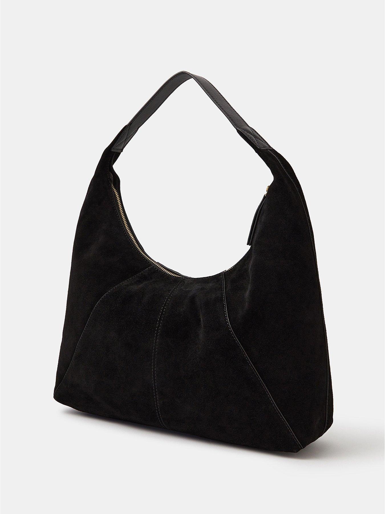 Image 2 of 4 of Accessorize Suede Shoulder Bag