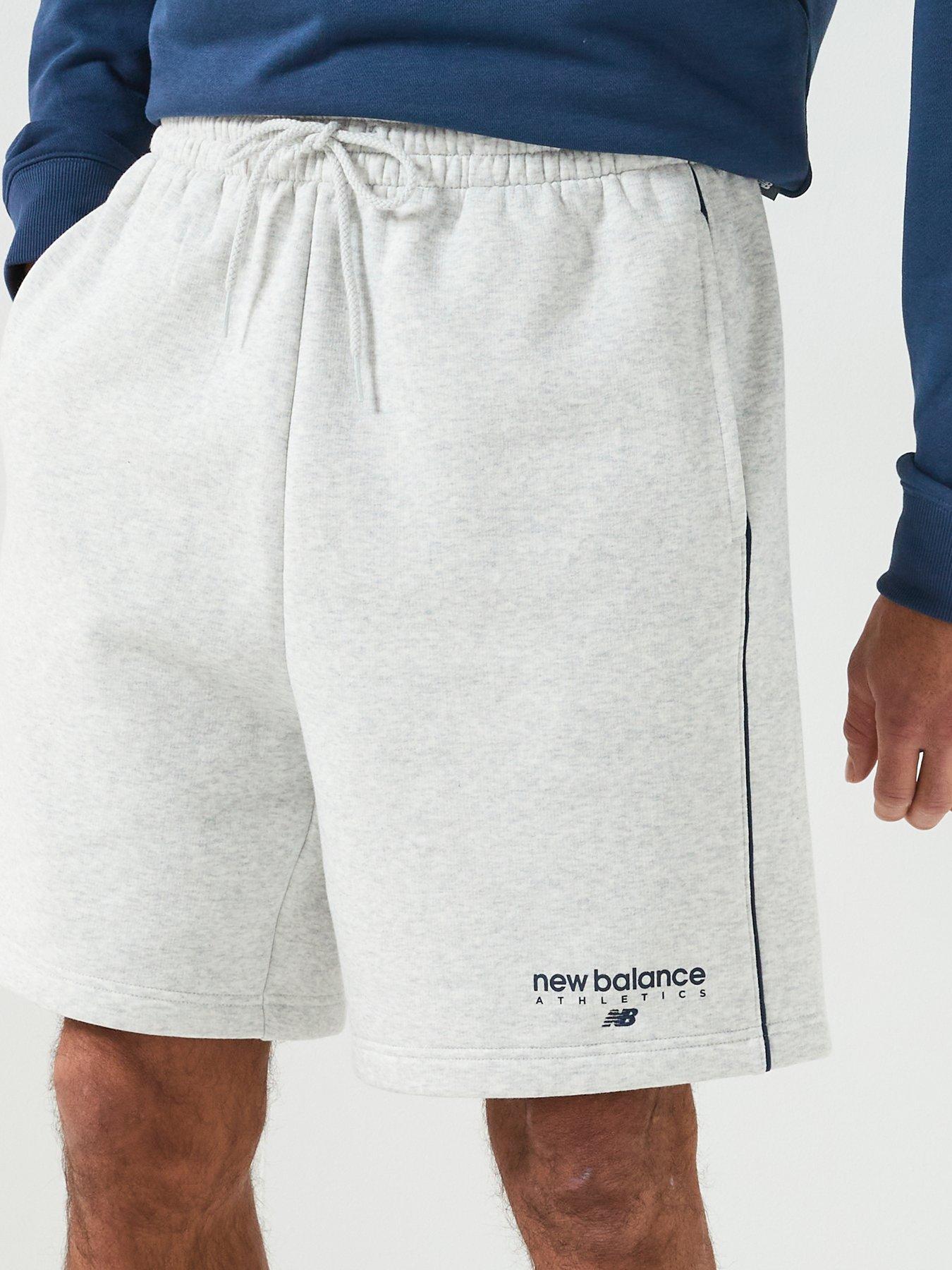 Image 4 of 6 of New Balance Mens Linear Graphic Short - Grey