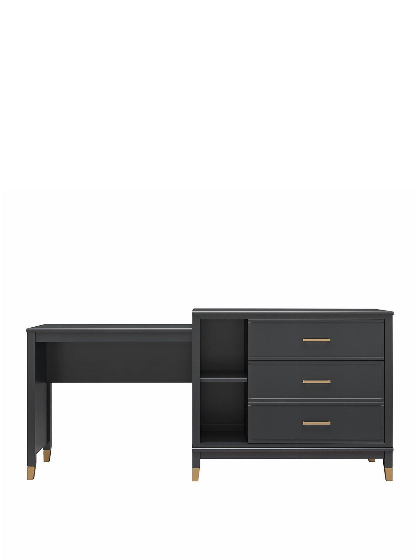 Image 2 of 7 of CosmoLiving by Cosmopolitan Westerleigh 3 In 1 Dresser / Desk