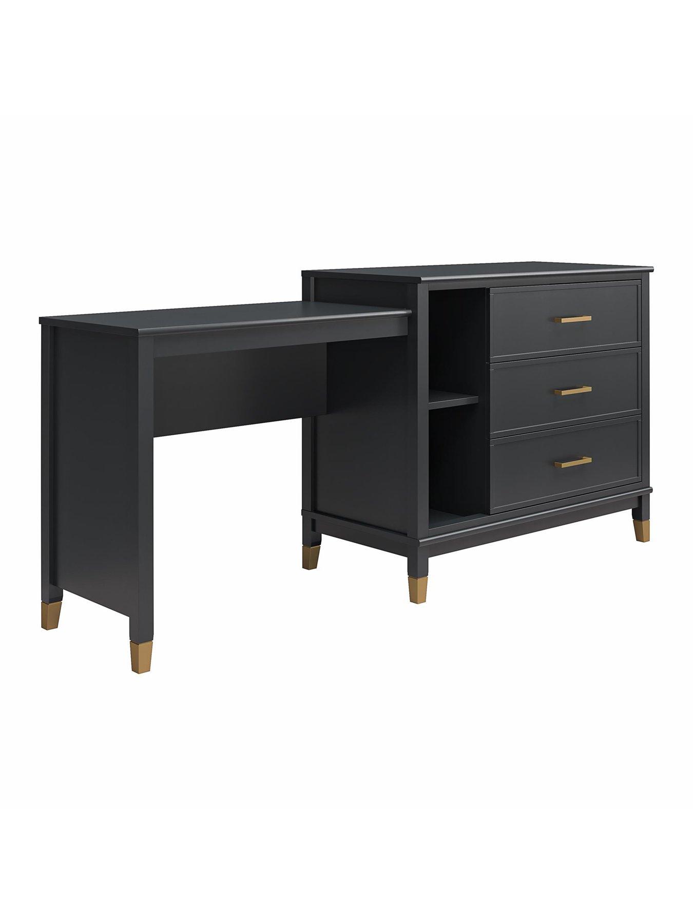 Image 3 of 7 of CosmoLiving by Cosmopolitan Westerleigh 3 In 1 Dresser / Desk