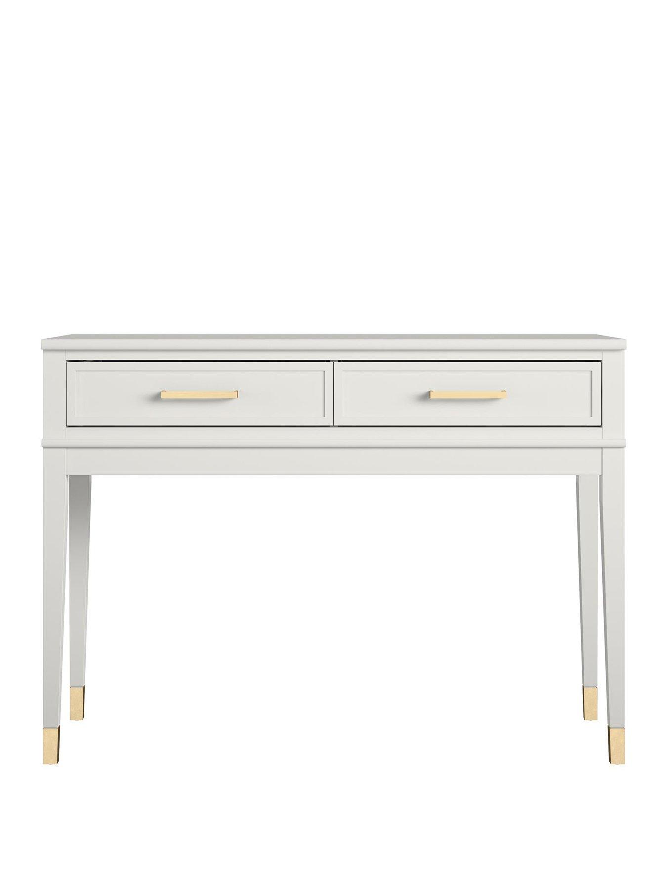 Image 2 of 6 of Dorel Home Westerleigh Console Table - White