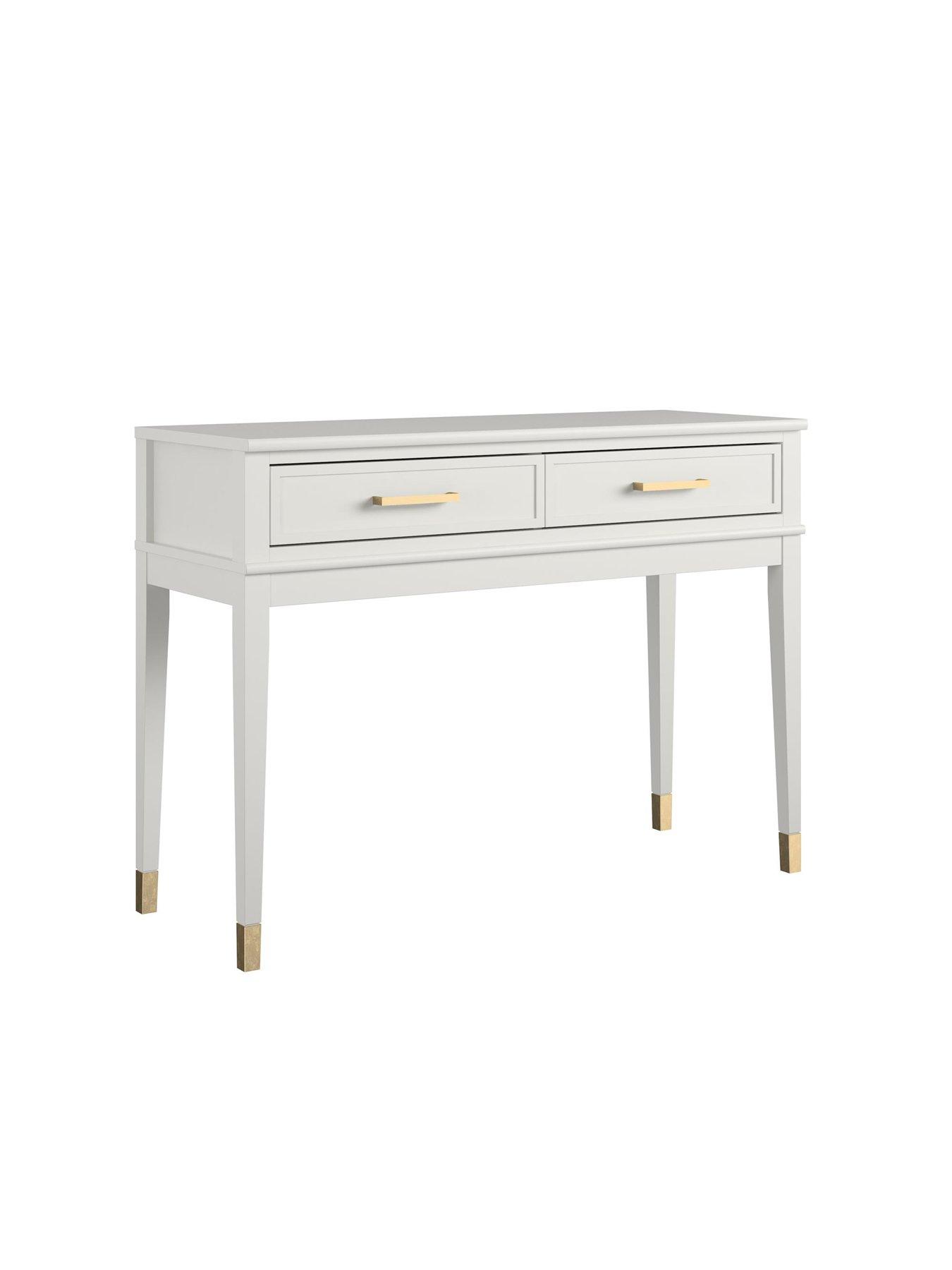 Image 3 of 6 of Dorel Home Westerleigh Console Table - White