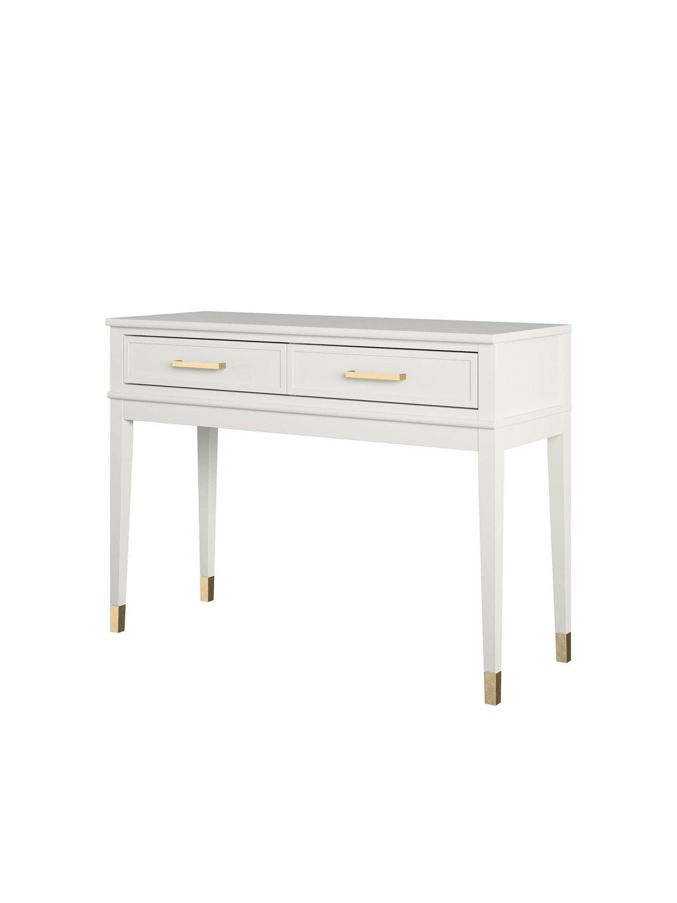 Image 4 of 6 of Dorel Home Westerleigh Console Table - White