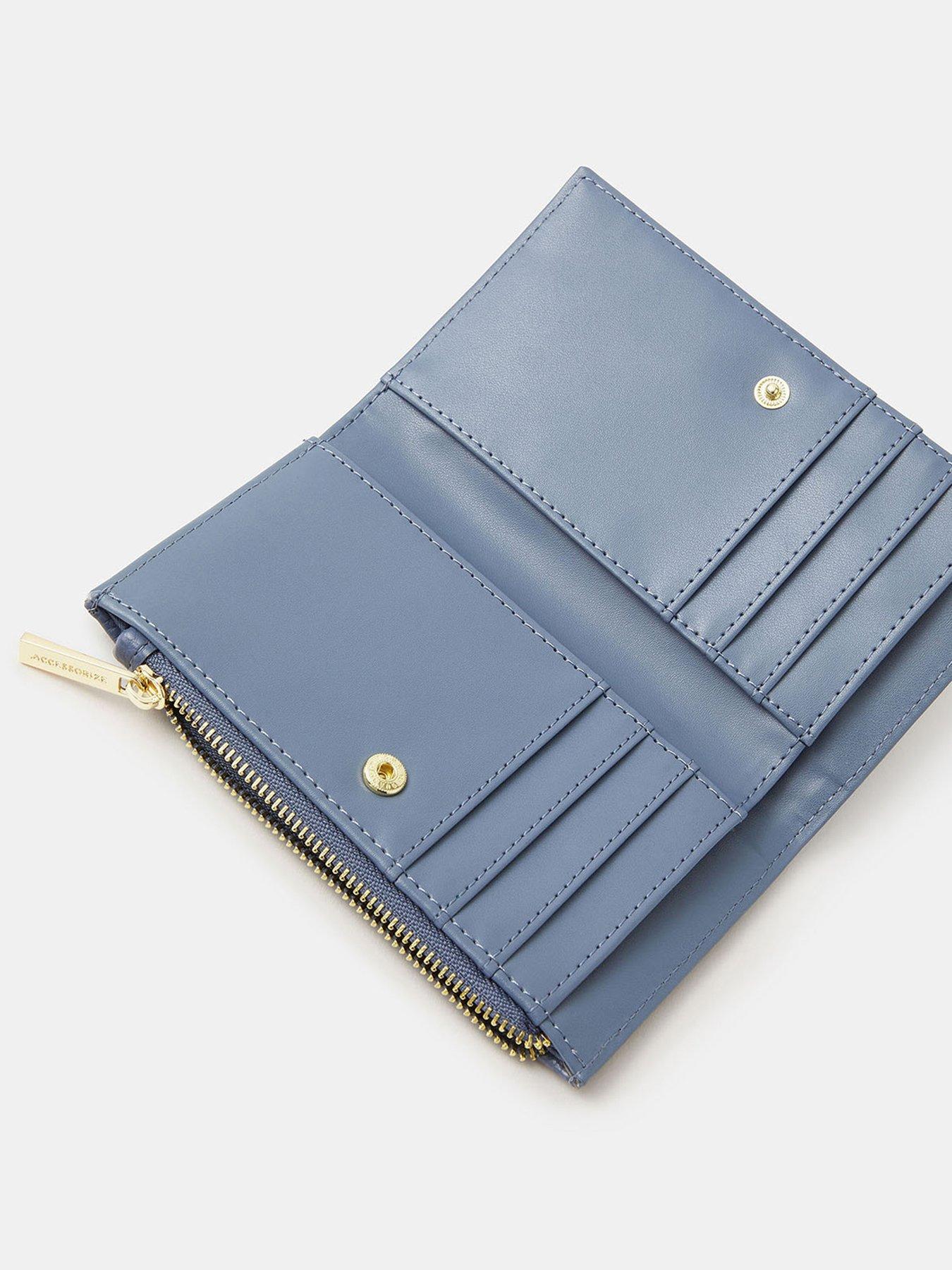 Image 3 of 3 of Accessorize Plain Bi-fold Purse