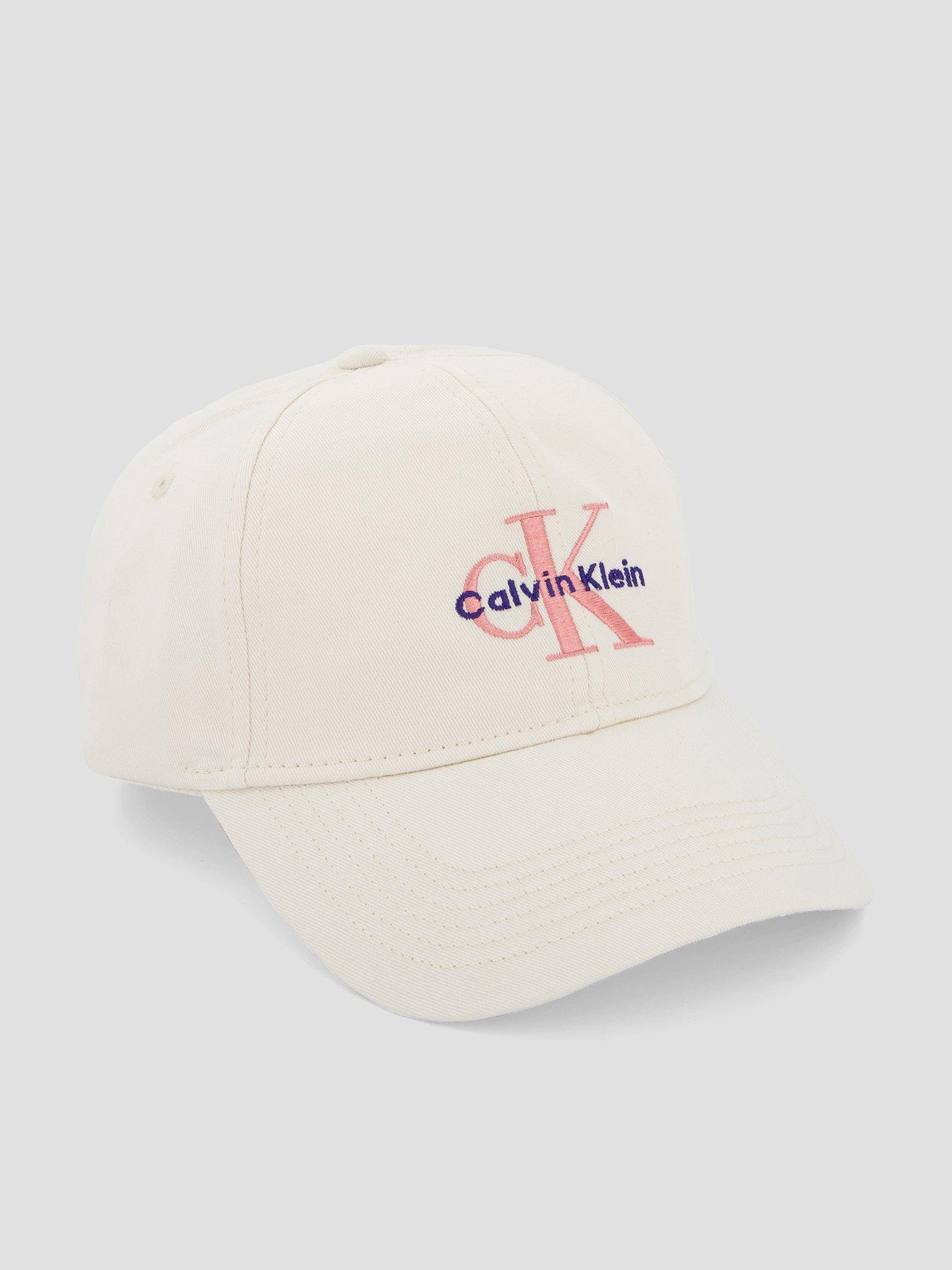 Image 1 of 4 of Calvin Klein Monologo Embroidery Baseball Hat