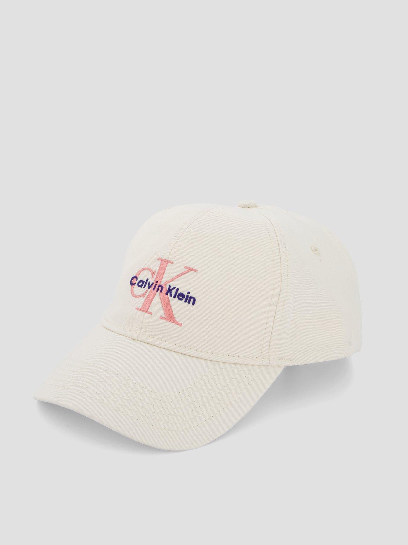 Image 2 of 4 of Calvin Klein Monologo Embroidery Baseball Hat