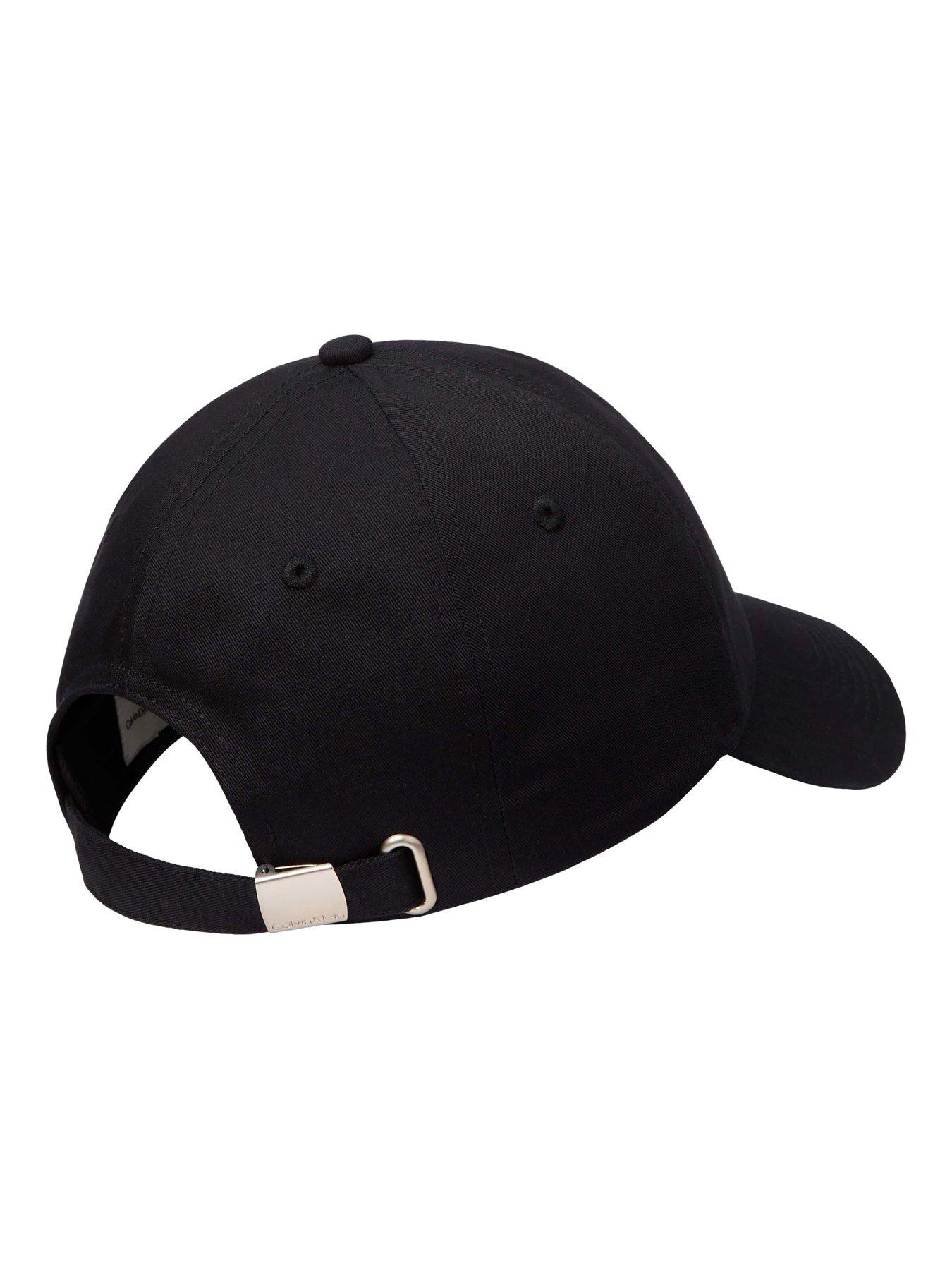 Image 2 of 3 of Calvin Klein Monologo Embroidery Baseball Hat - Black