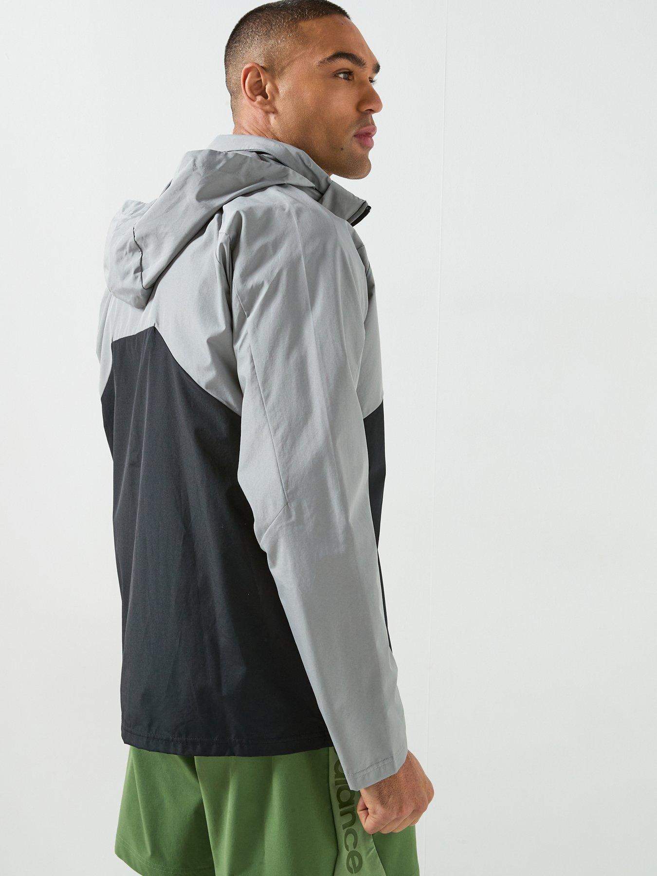 Image 2 of 6 of New Balance Mens Active Woven Jacket - Grey