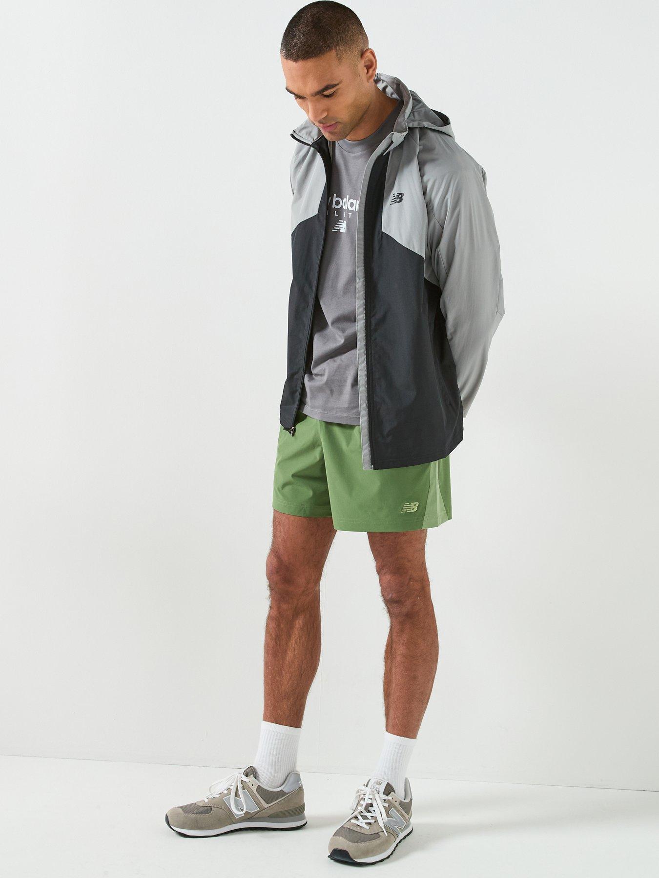 Image 6 of 6 of New Balance Mens Active Woven Jacket - Grey