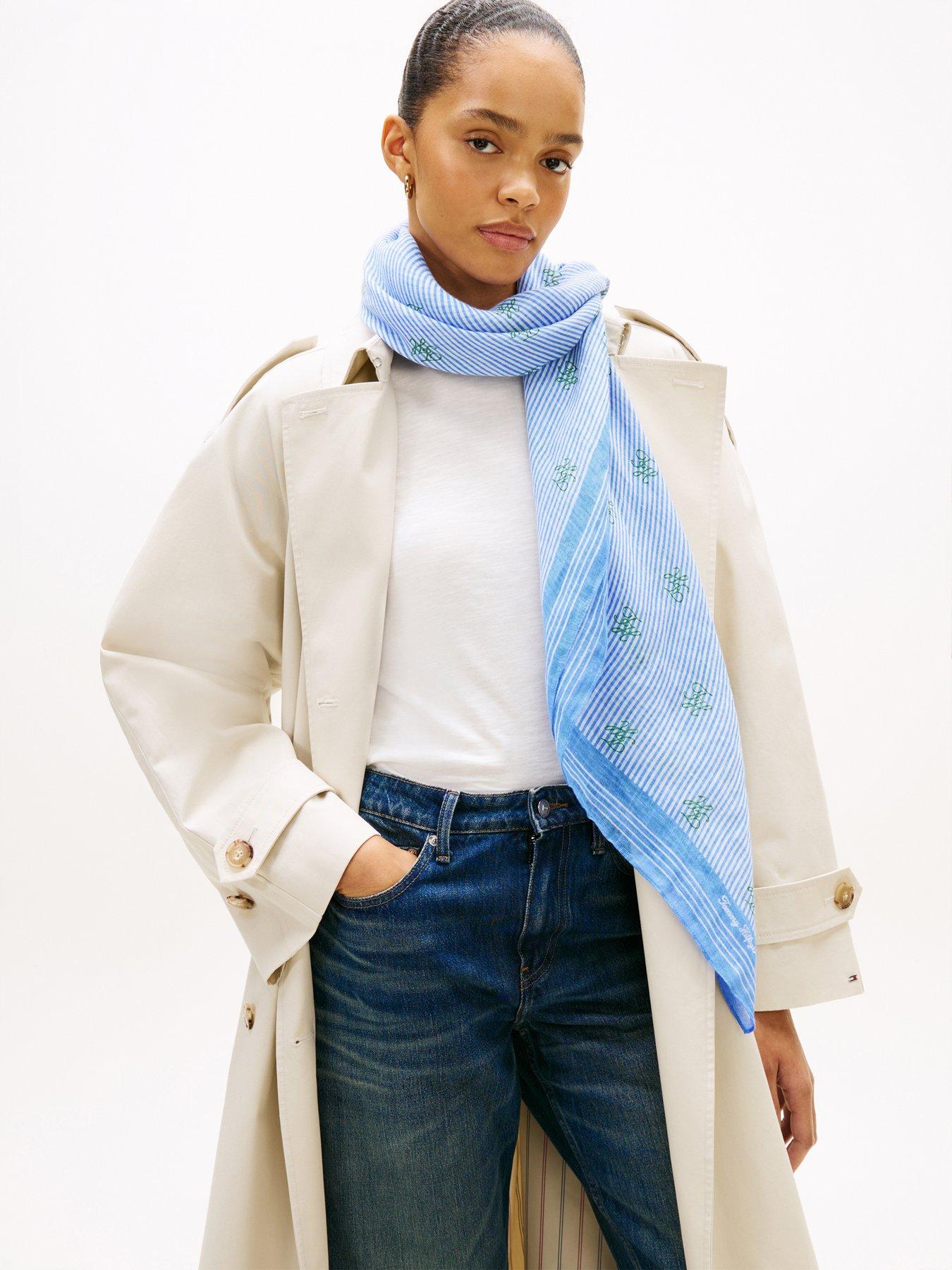 tommy-hilfiger-script-monogram-linen-square-scarf-bluestillFront