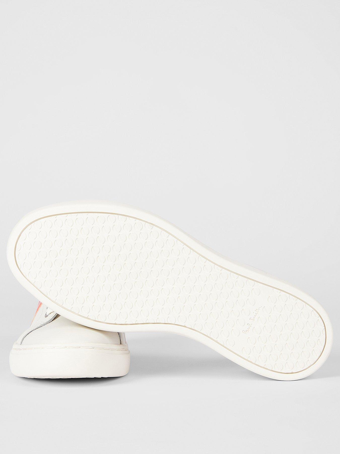 Image 3 of 4 of PS PAUL SMITH Womens Shoe Lapin Swirl Side Panel Trainers - White