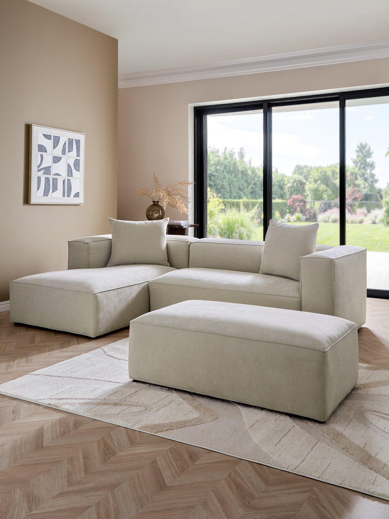 The Very Collection Larsen Lh Corner Chaise + Fs