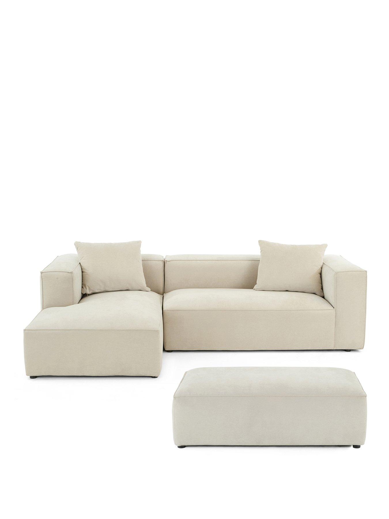 Image 2 of 7 of Very Home Larsen Lh Corner Chaise + Fs