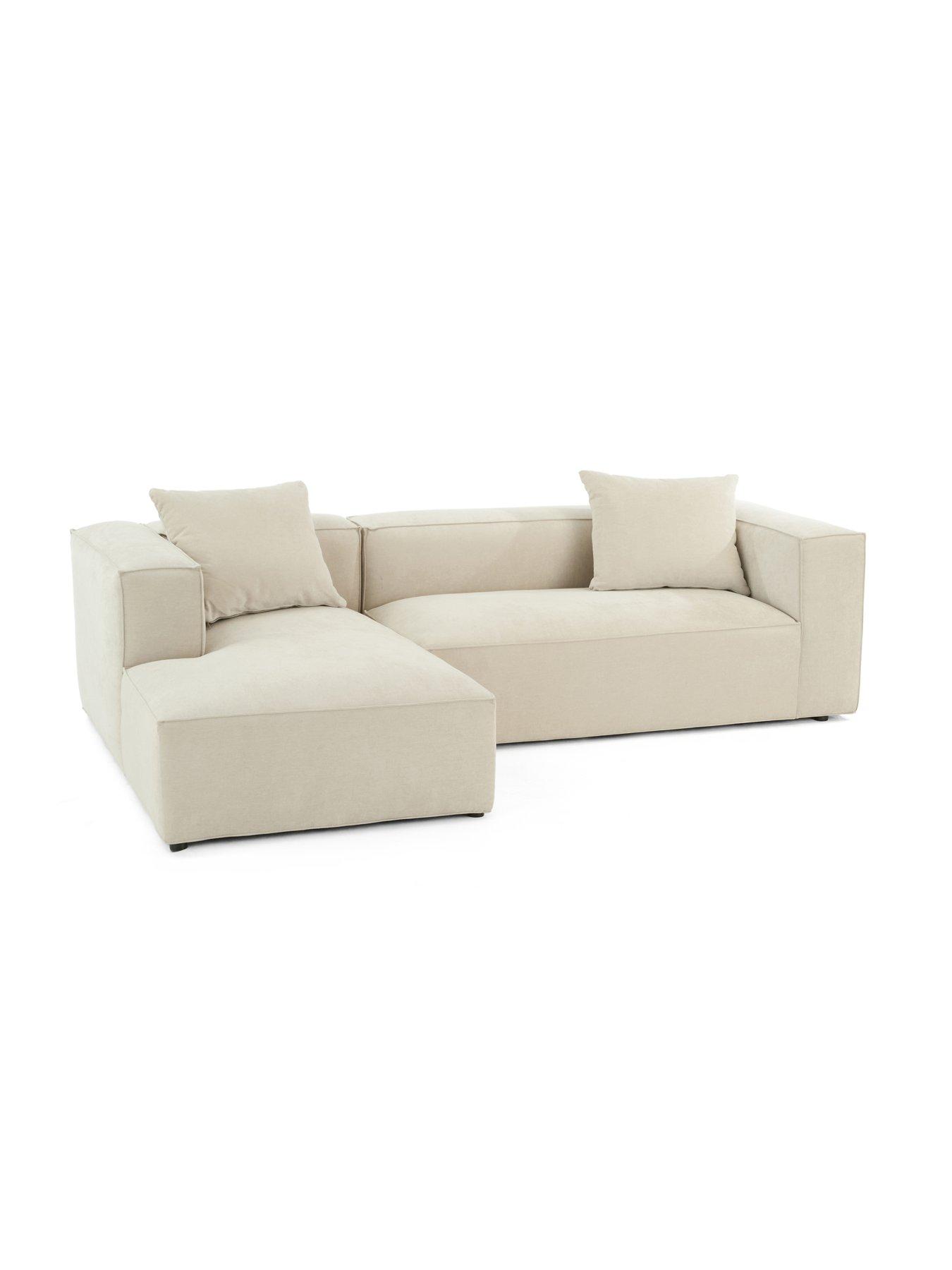 Image 3 of 7 of Very Home Larsen Lh Corner Chaise + Fs