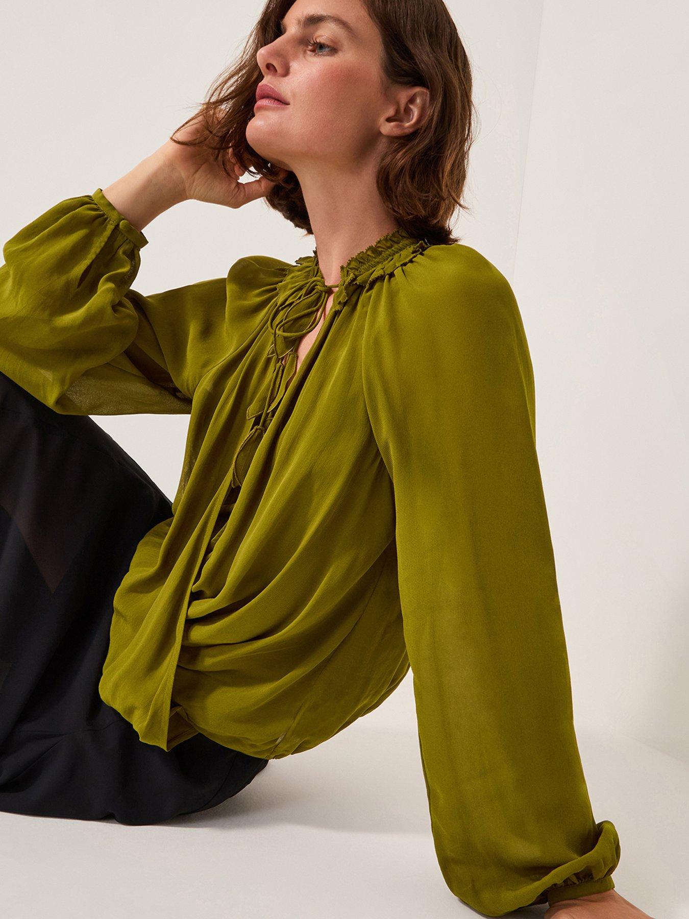 monsoon-ellie-wrap-front-blouse-greenoutfit