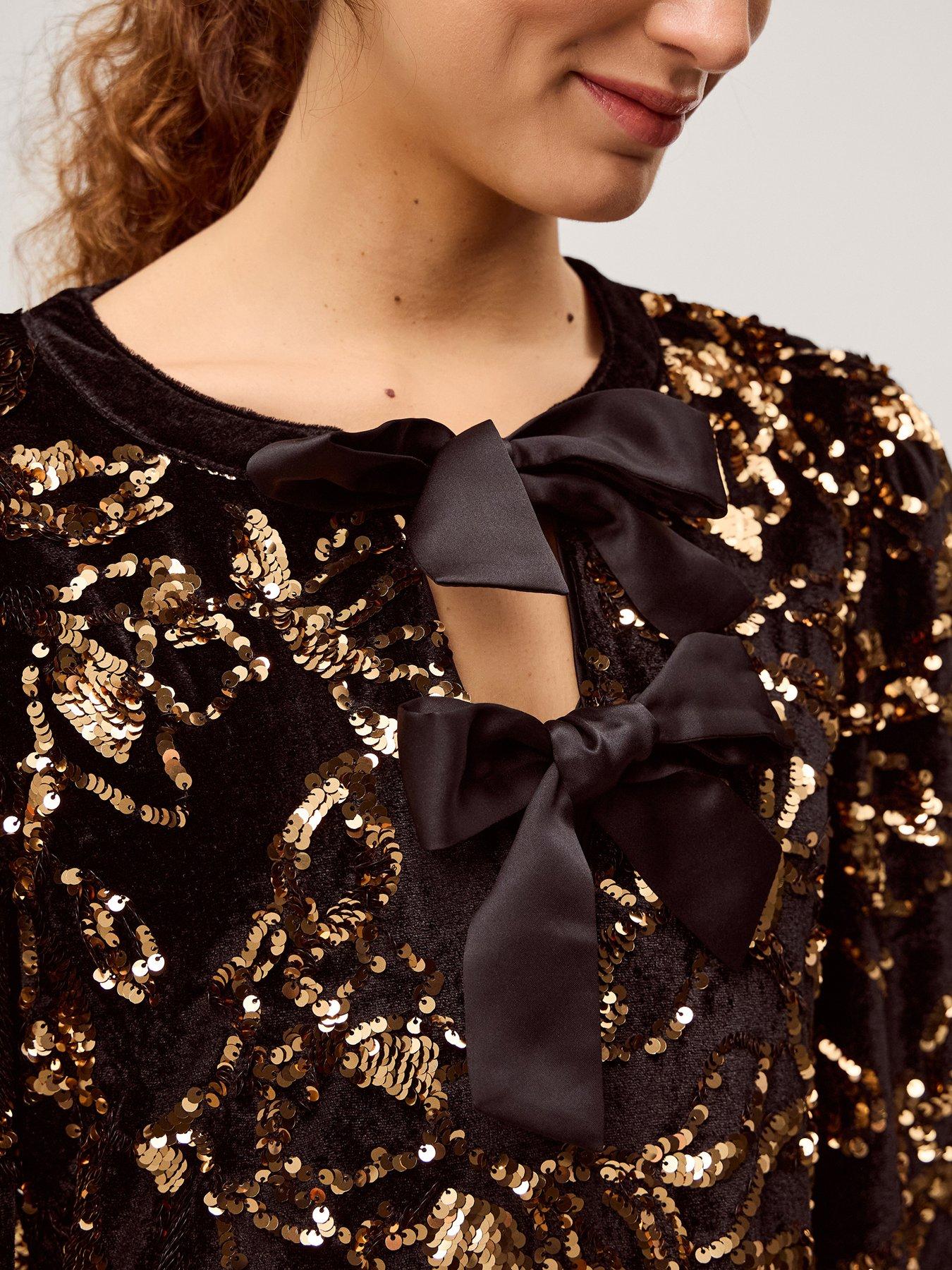 monsoon-shola-sequin-tunic-dress-blackoutfit