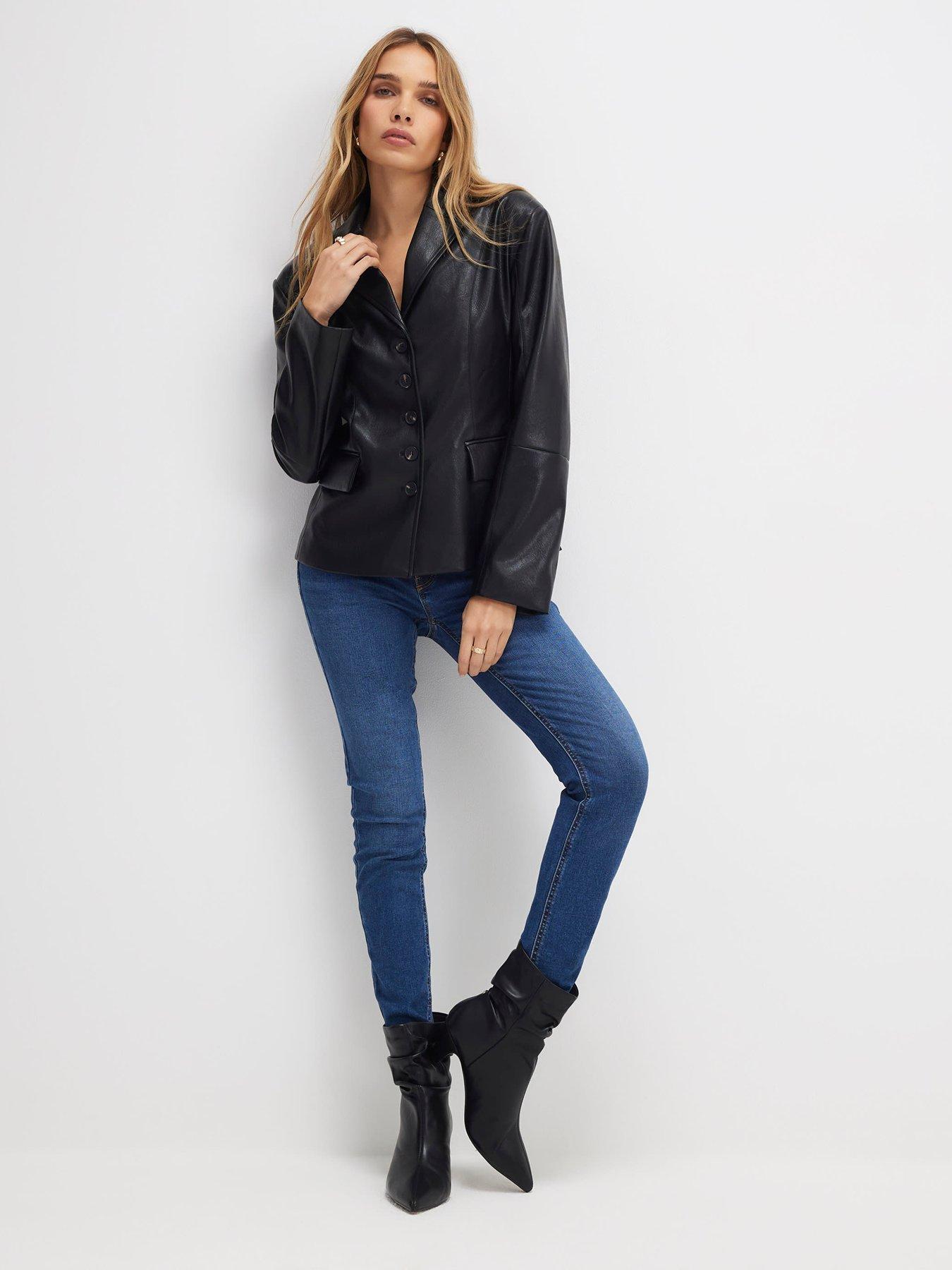 river-island-fitted-faux-leather-blazer-blackback