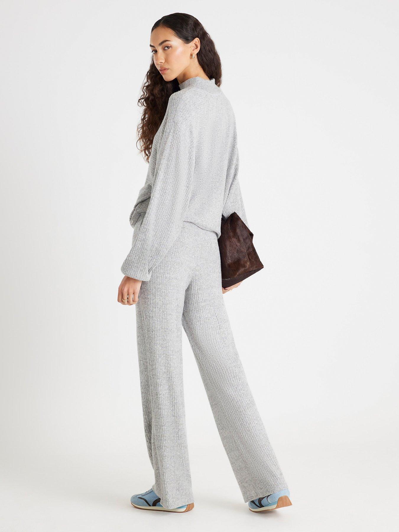 river-island-batwing-knit-set-greystillFront