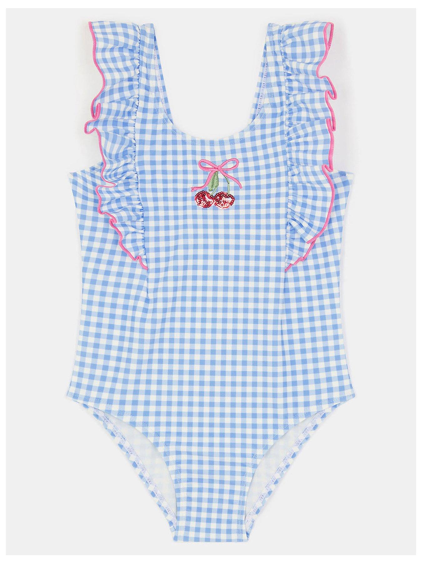accessorize-girls-gingham-cherry-swimsuit-blue